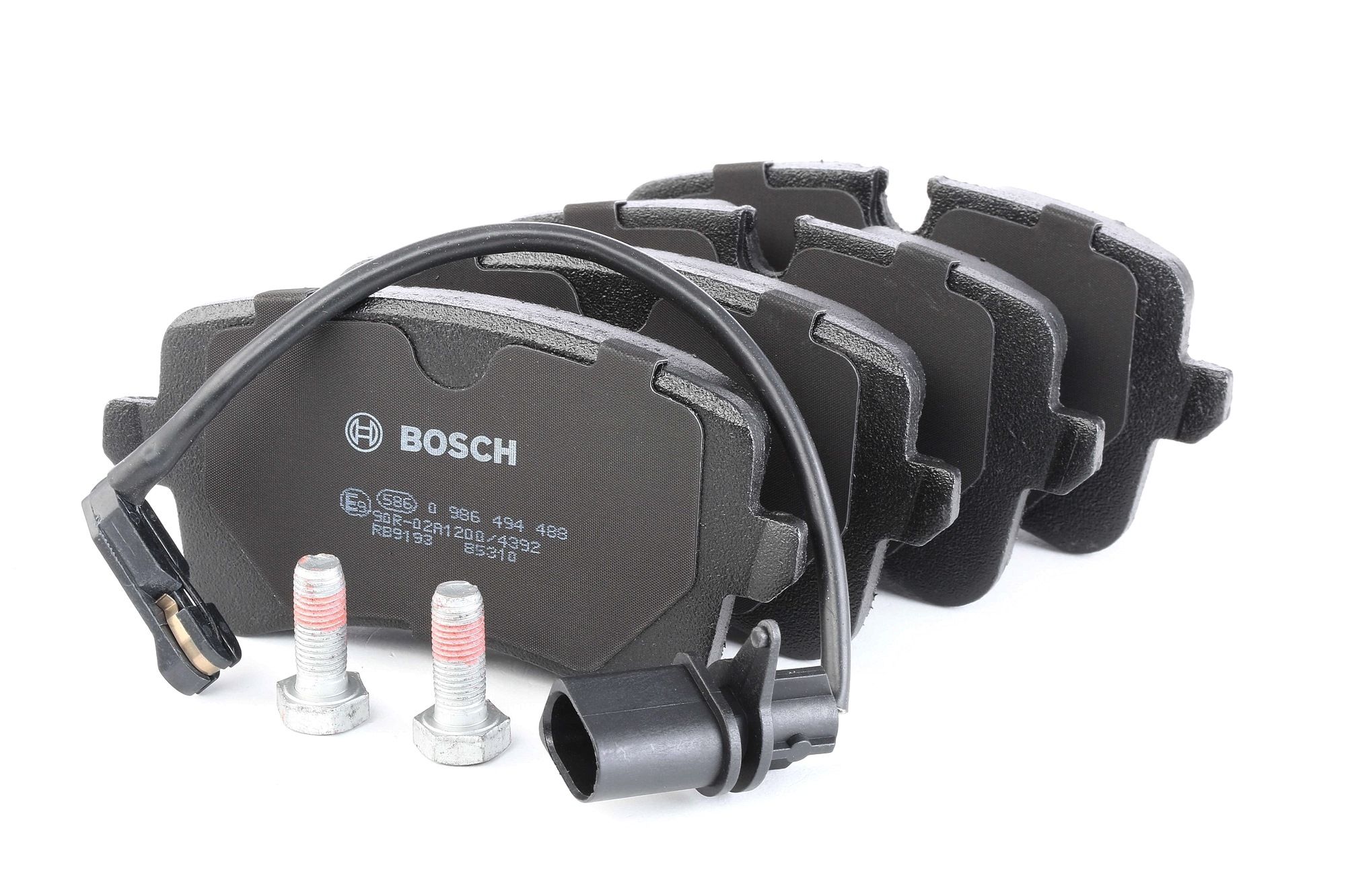 Scheibenbremse 0986494488 für AUDI PORSCHE BOSCH Bremsbelagsatz