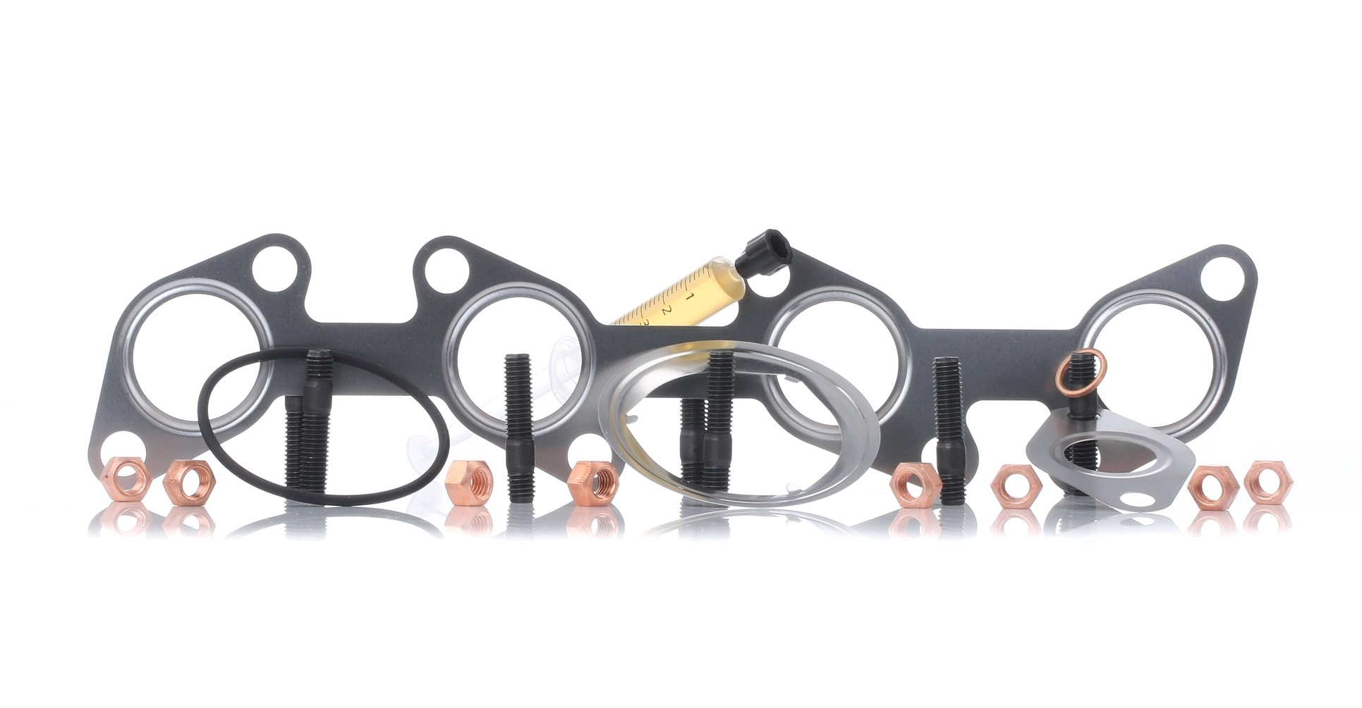 AJUSA Kit de montage, compresseur JTC11330 AUDI,VW,SKODA,A3 8P1,A3 Sportback 8PA,TT 8J3,TT Roadster