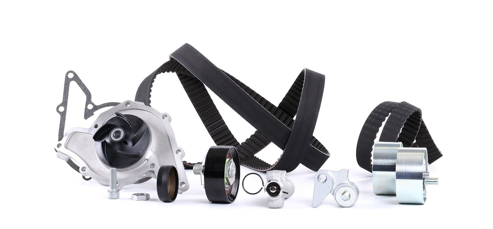 GATES Pompe à Eau + Kit De Distribution KP25557XS-1 Pompe à eau + kit de courroie de distribution VW