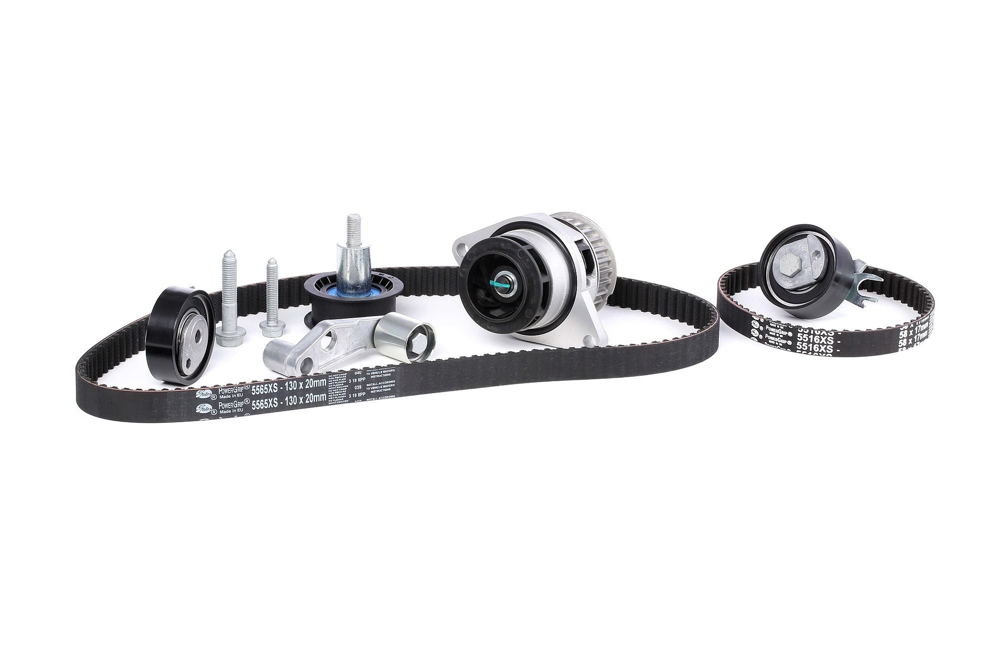 GATES Pompe à Eau + Kit De Distribution KP25565XS-2 Pompe à eau + kit de courroie de distribution VW