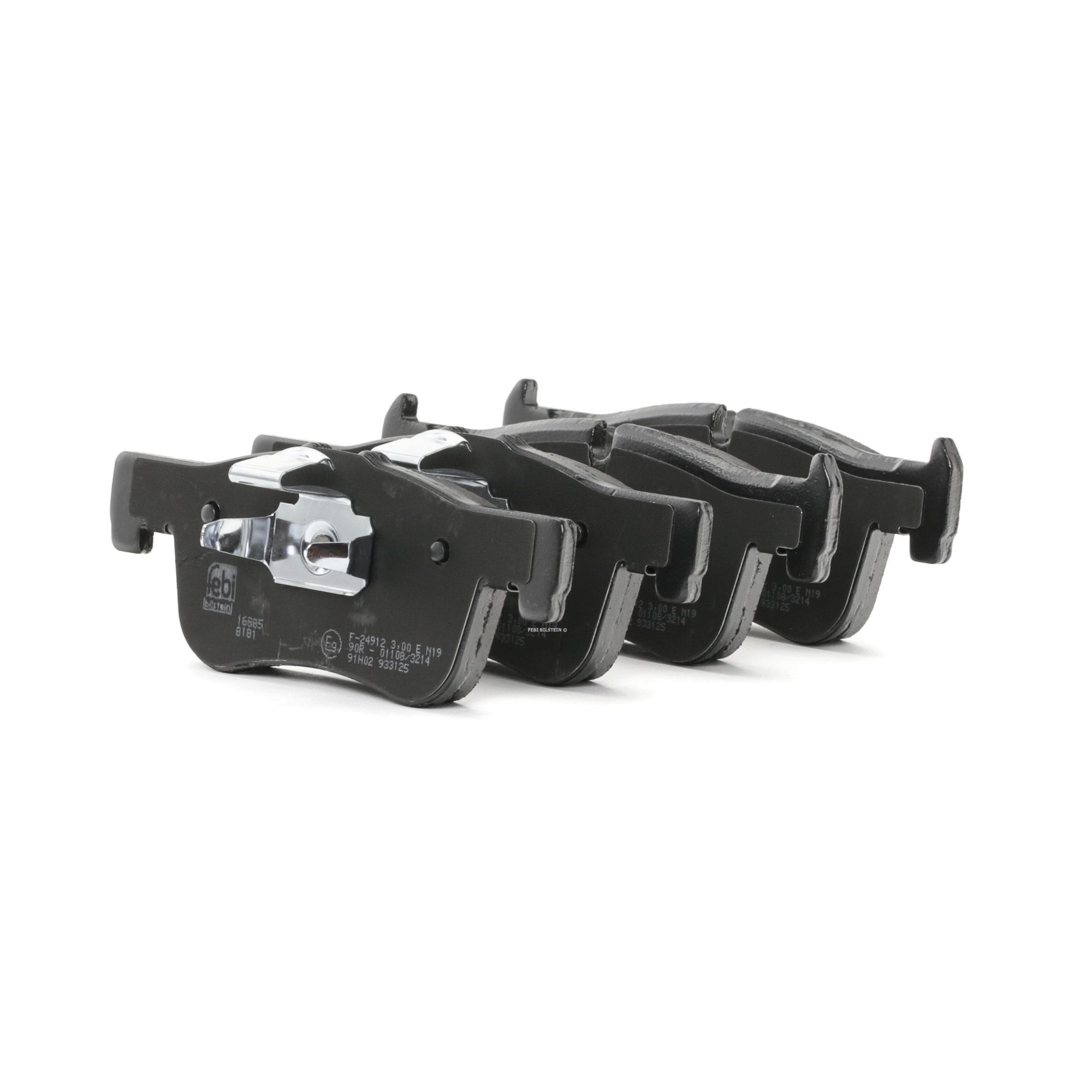 FEBI BILSTEIN Plaquettes De Frein 16885 Jeu De Plaquettes De Frein,Jeu de plaquettes de frein, frein