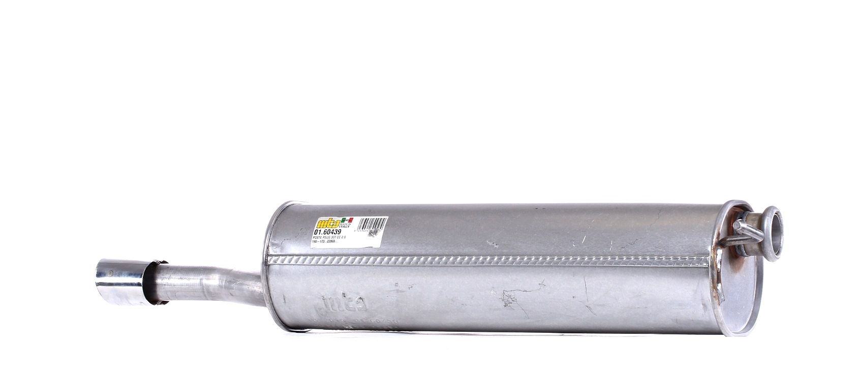 MTS Pot d'Échappement 01.60439 Silencieux Echappement,Silencieux Arrière PEUGEOT,307 CC 3B