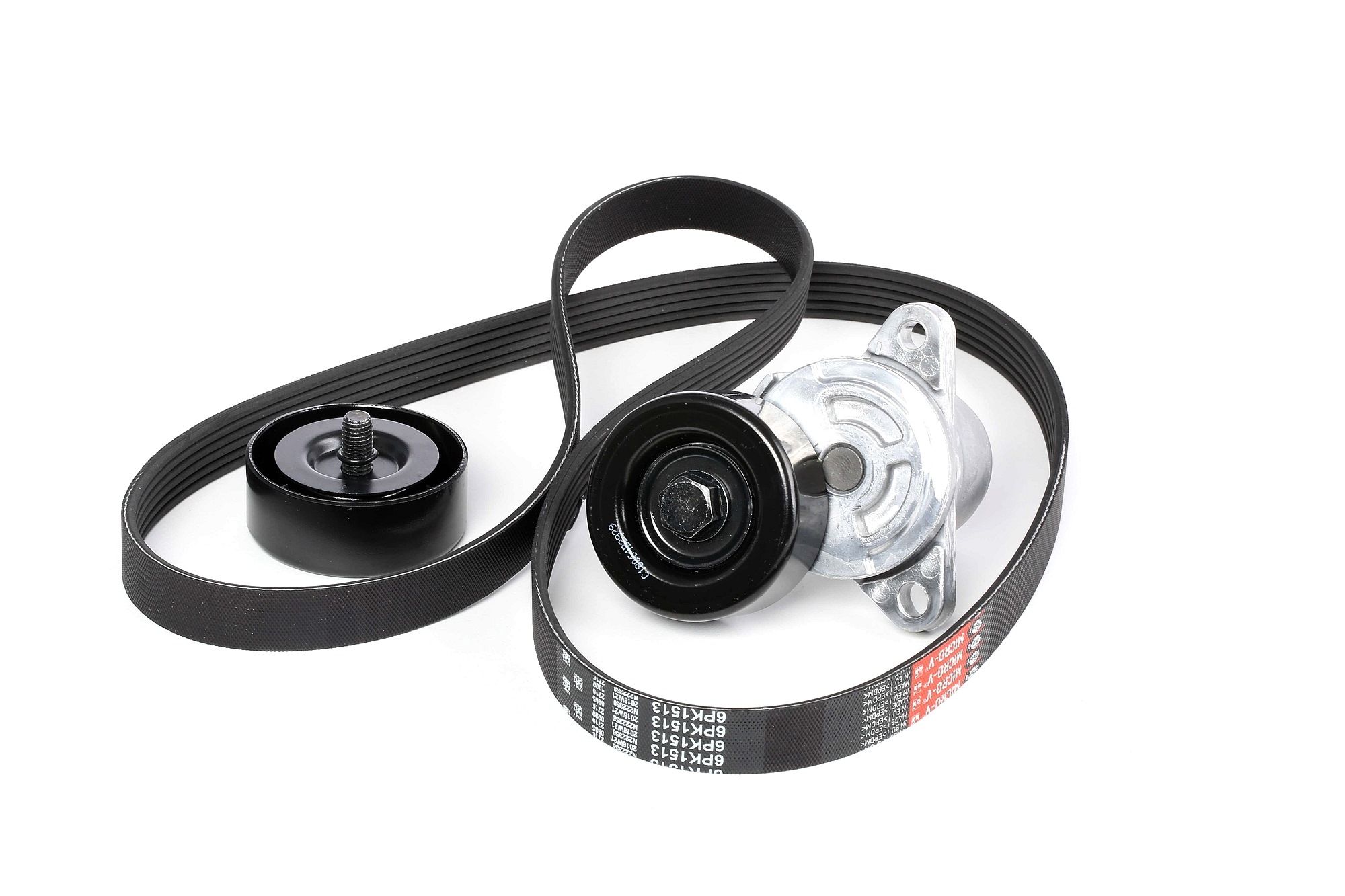 GATES Jeu De Courroie Trapézoïdale à Nervures K026PK1513 Jeu de courroies trapézoïdales à nervures H