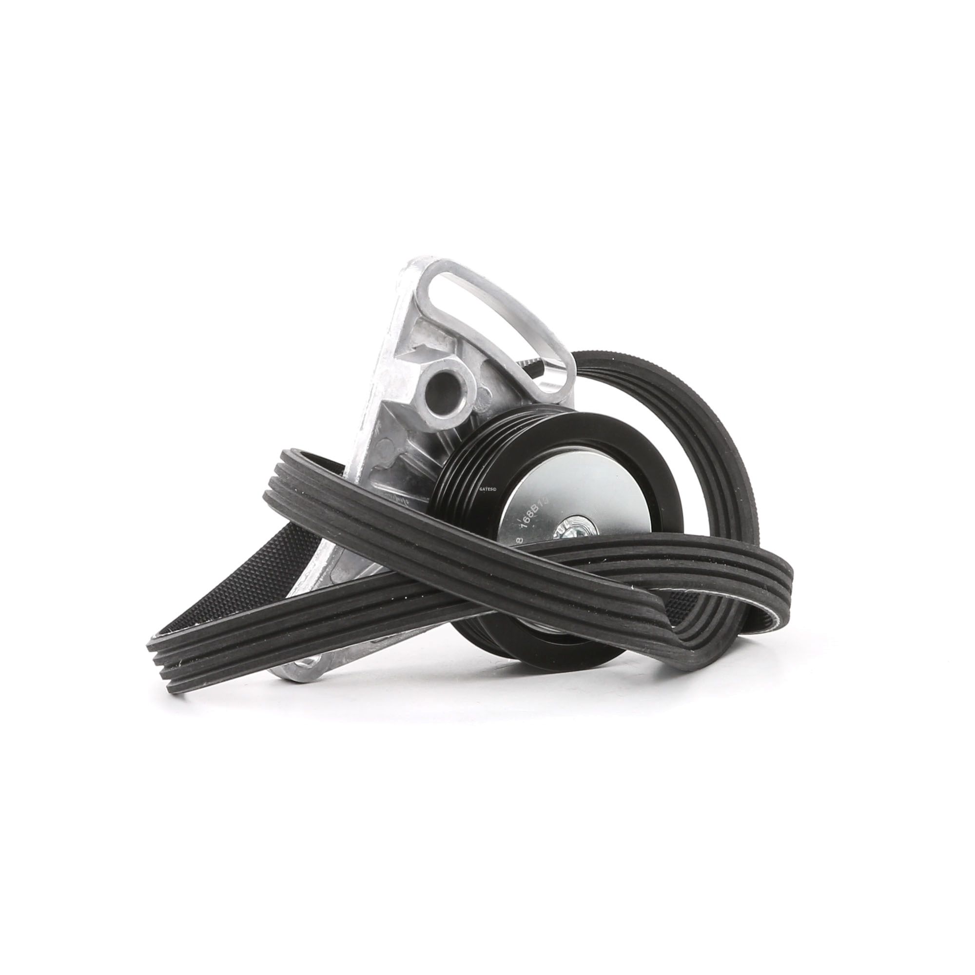 GATES Jeu De Courroie Trapézoïdale à Nervures K034PK855 Jeu de courroies trapézoïdales à nervures AU