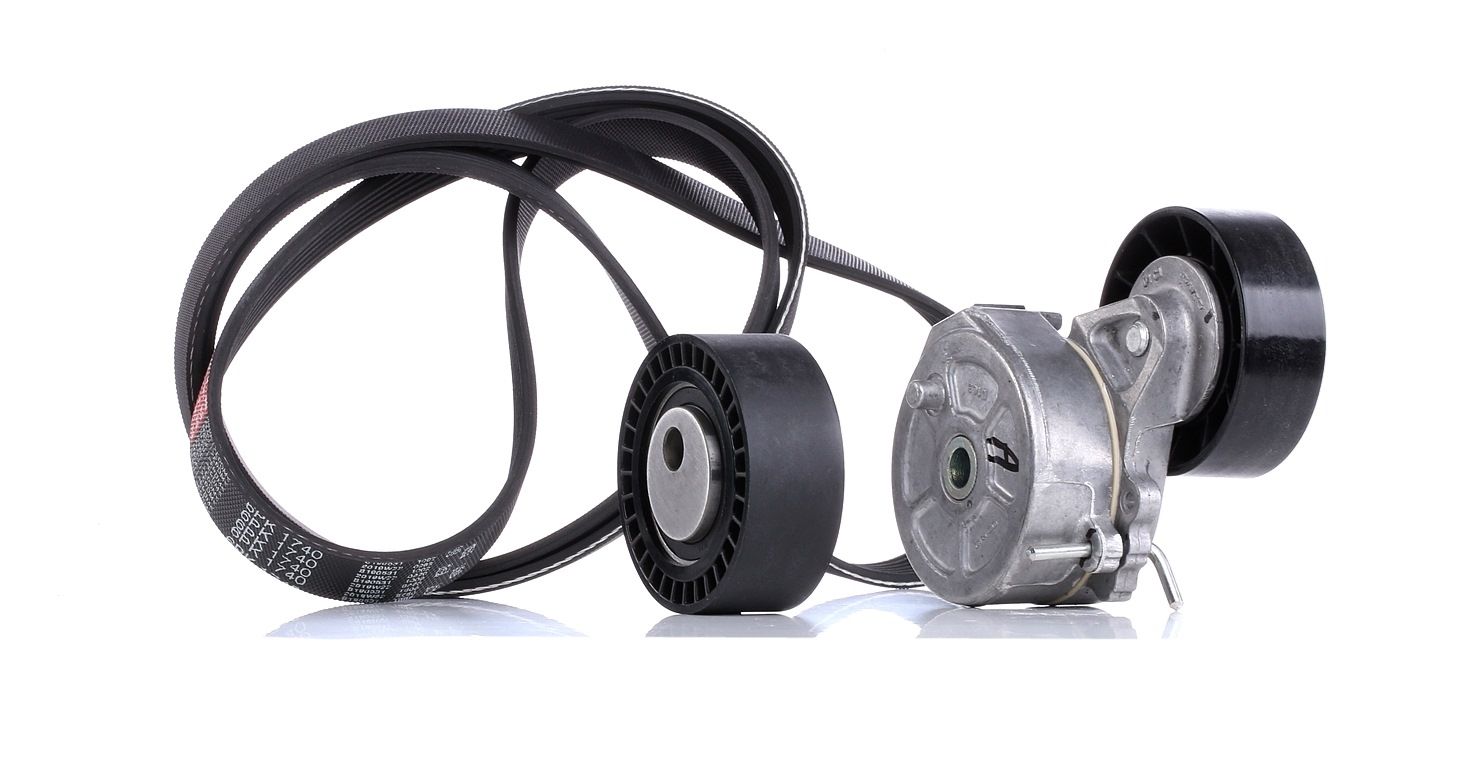 GATES Jeu De Courroie Trapézoïdale à Nervures K056PK1740 Jeu de courroies trapézoïdales à nervures F