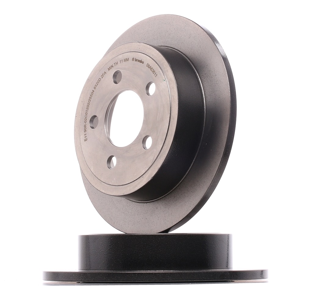 BREMBO Disques De Frein 08.A636.11 Frein à Disque,Disque de frein JEEP,CHEROKEE KJ,WRANGLER II TJ