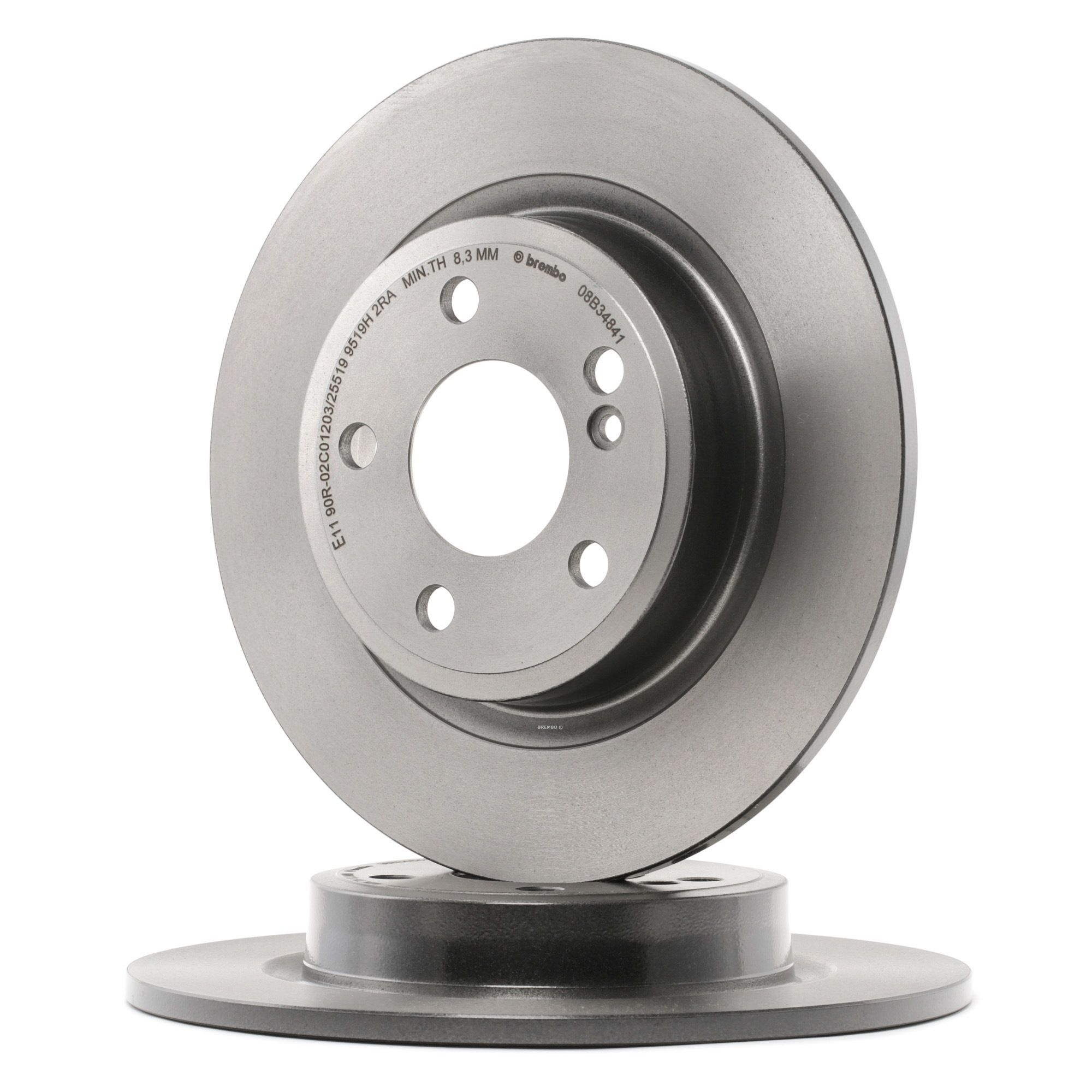 BREMBO Disques De Frein 08.B348.41 Frein à Disque,Disque de frein MERCEDES-BENZ,CLASE A W176,CLASE B