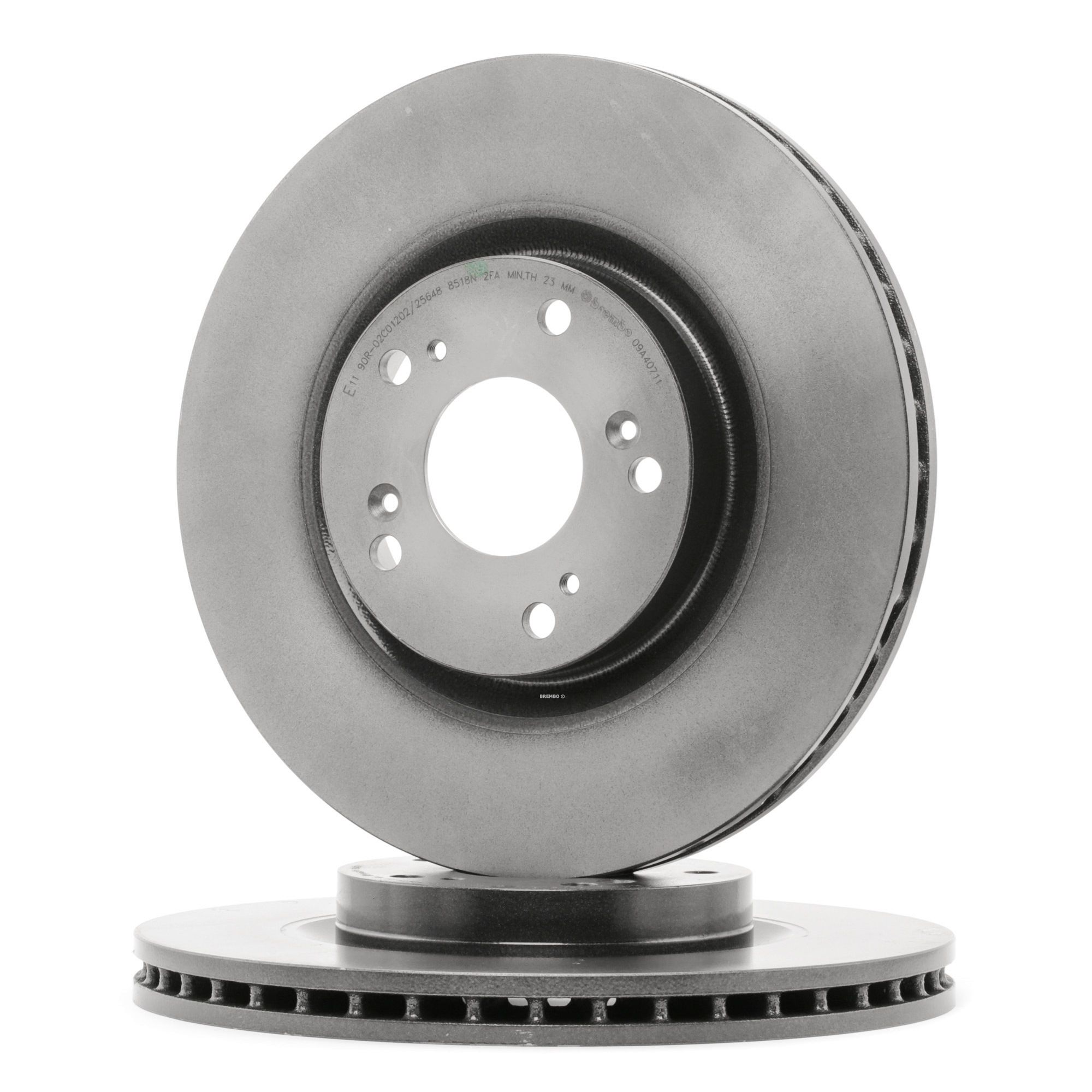 BREMBO Disques De Frein 09.A407.11 Frein à Disque,Disque de frein HONDA,CIVIC VIII Hatchback FN, FK,