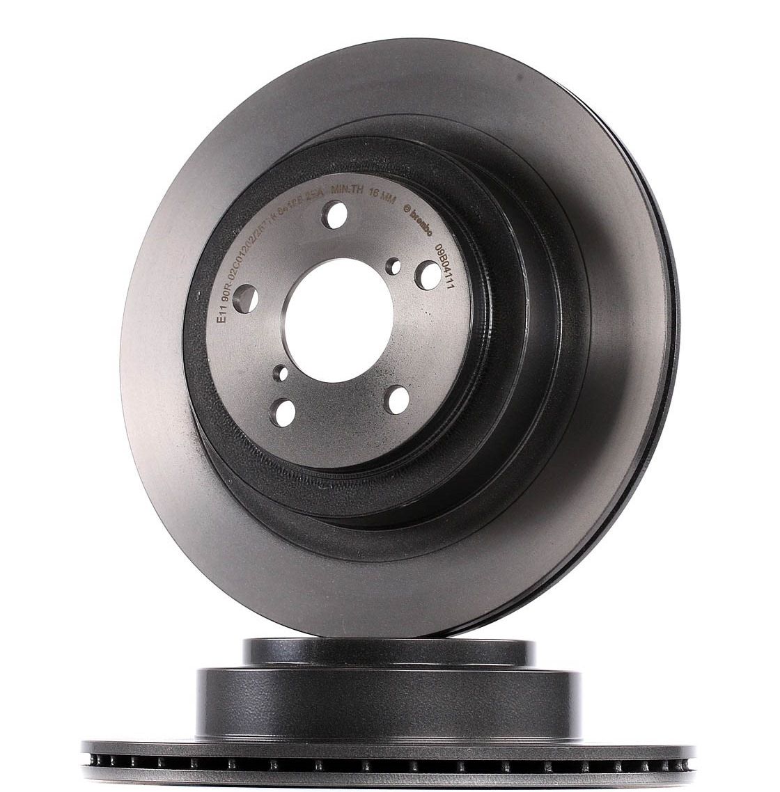 BREMBO Disques De Frein 09.B041.11 Frein à Disque,Disque de frein SUBARU,IMPREZA Sedán GD,LEGACY IV 