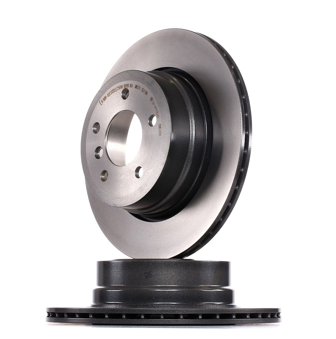 BREMBO Disques De Frein 09.B313.11 Frein à Disque,Disque de frein BMW,5 E60,5 Touring E61