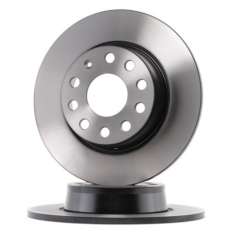Bremsscheibe Bremsscheibendicke: 10mm, Lochanzahl: 9, Ø: 272mm mit OEM-Nummer 1K0 615 601AA