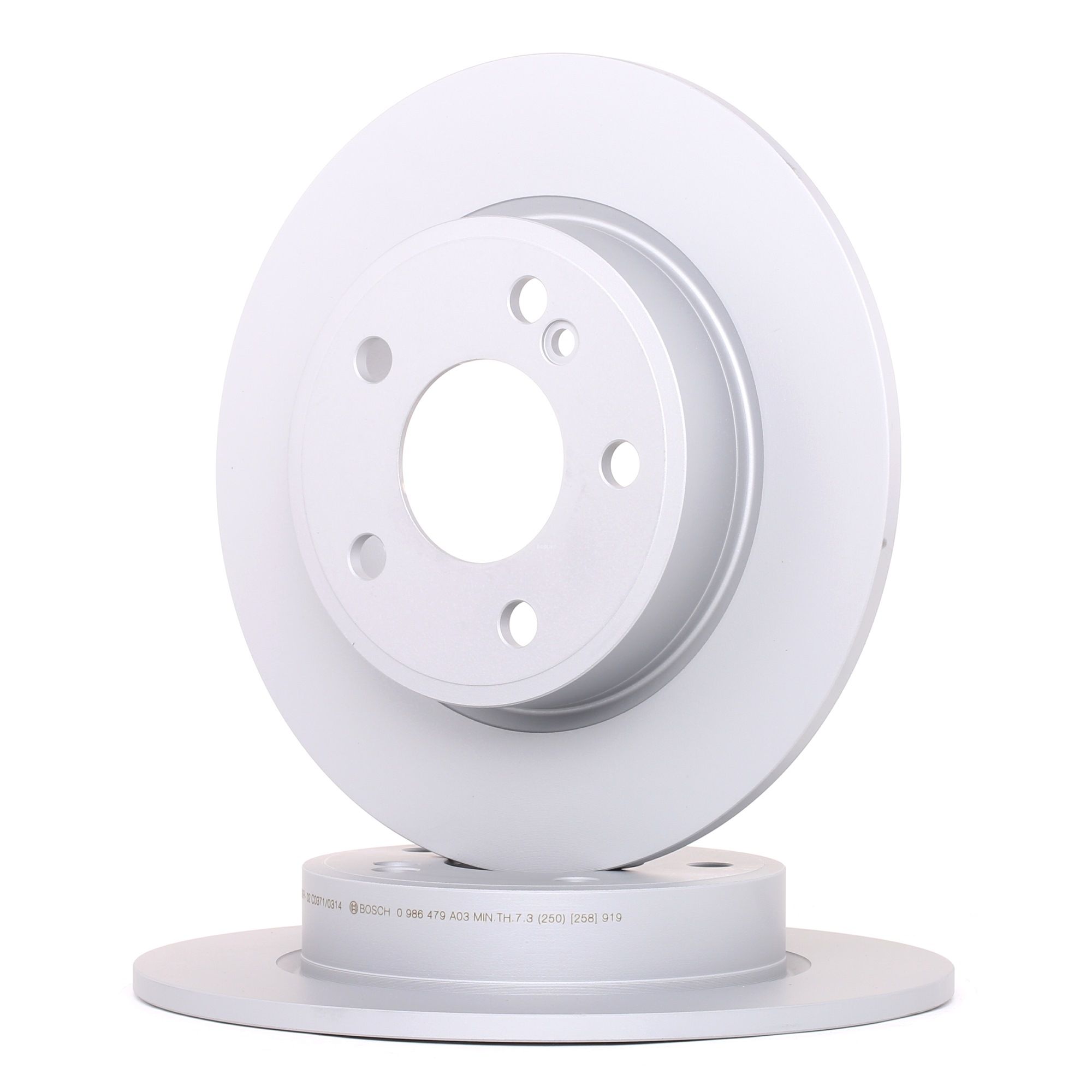 BOSCH Disques De Frein 0 986 479 A03 Frein à Disque,Disque de frein MERCEDES-BENZ,CLASE A W176,CLASE