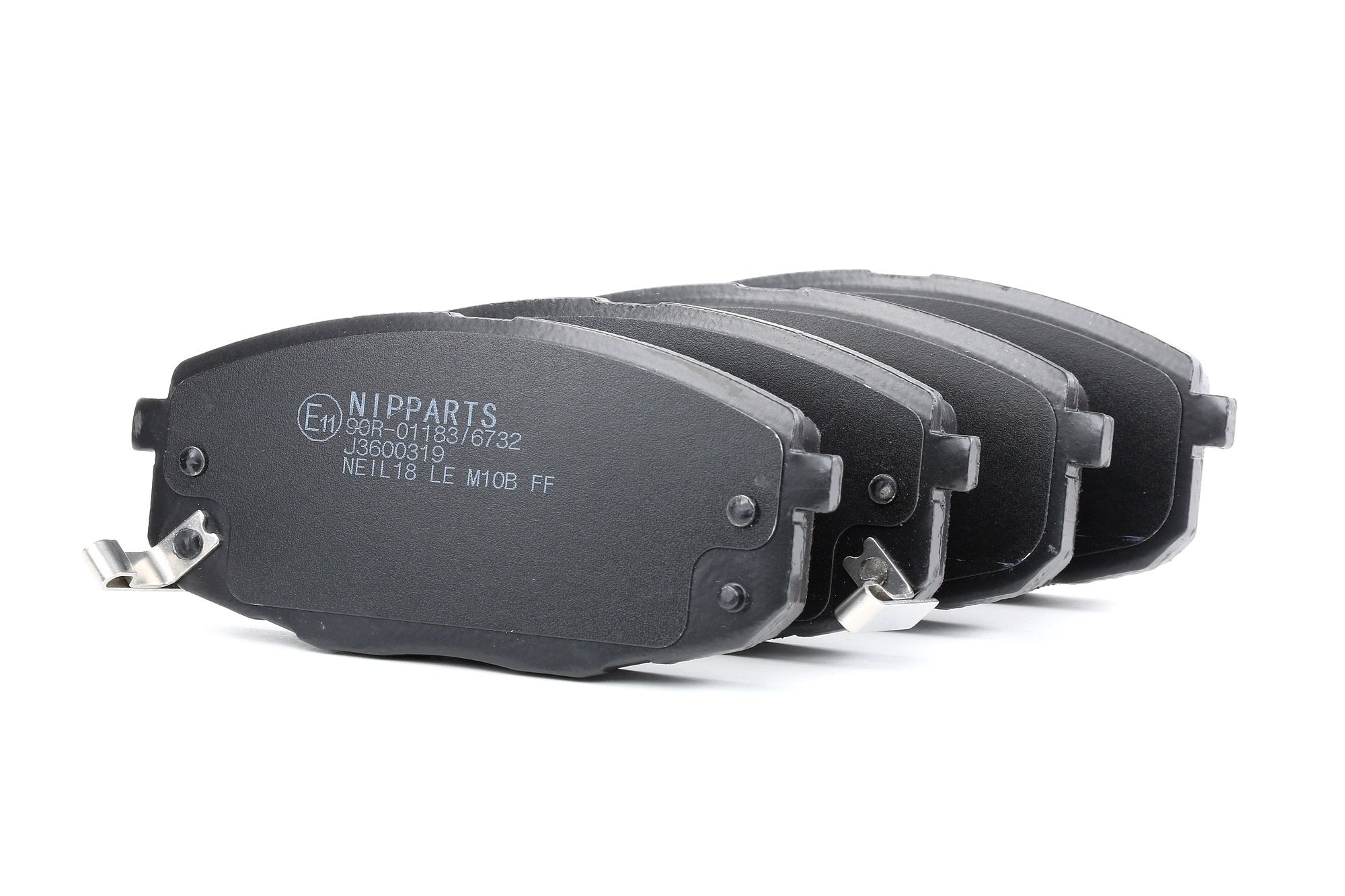 NIPPARTS Plaquettes De Frein J3600319 Jeu De Plaquettes De Frein,Jeu de plaquettes de frein, frein à