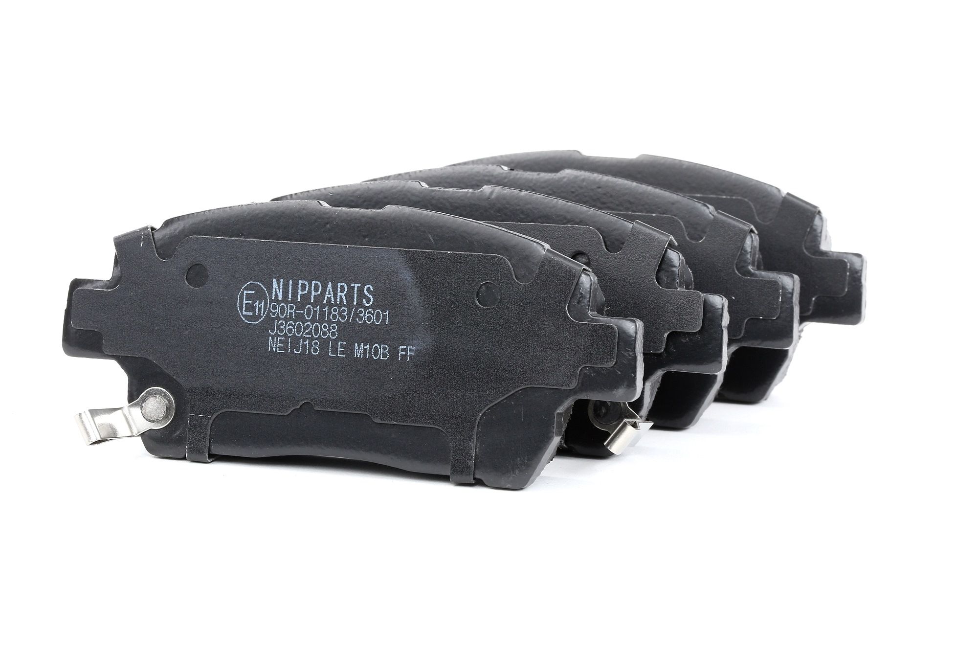 NIPPARTS Plaquettes De Frein J3602088 Jeu De Plaquettes De Frein,Jeu de plaquettes de frein, frein à