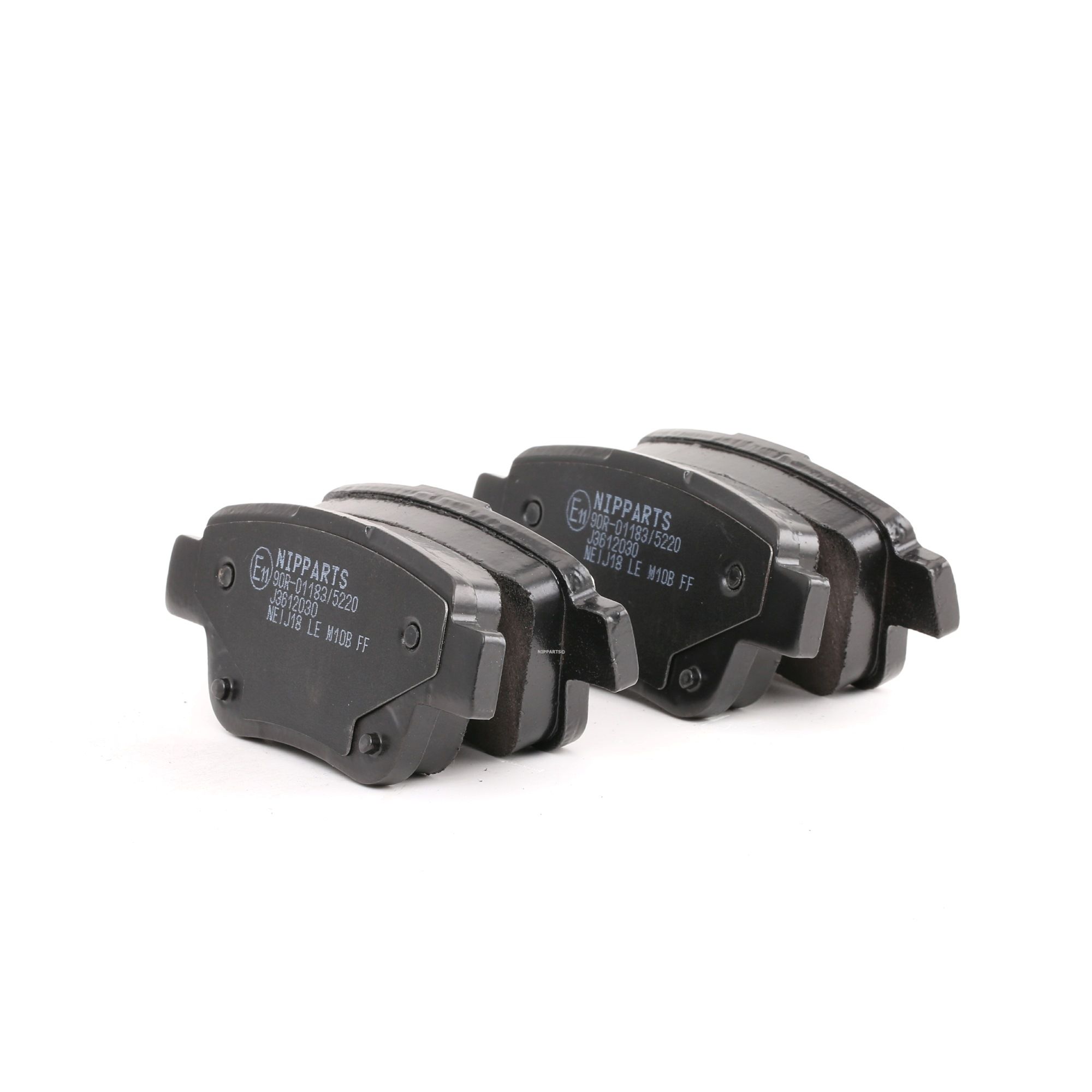 NIPPARTS Plaquettes De Frein J3612030 Jeu De Plaquettes De Frein,Jeu de plaquettes de frein, frein à