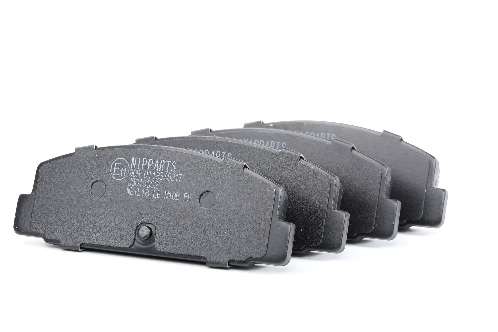 NIPPARTS Plaquettes De Frein J3613002 Jeu De Plaquettes De Frein,Jeu de plaquettes de frein, frein à