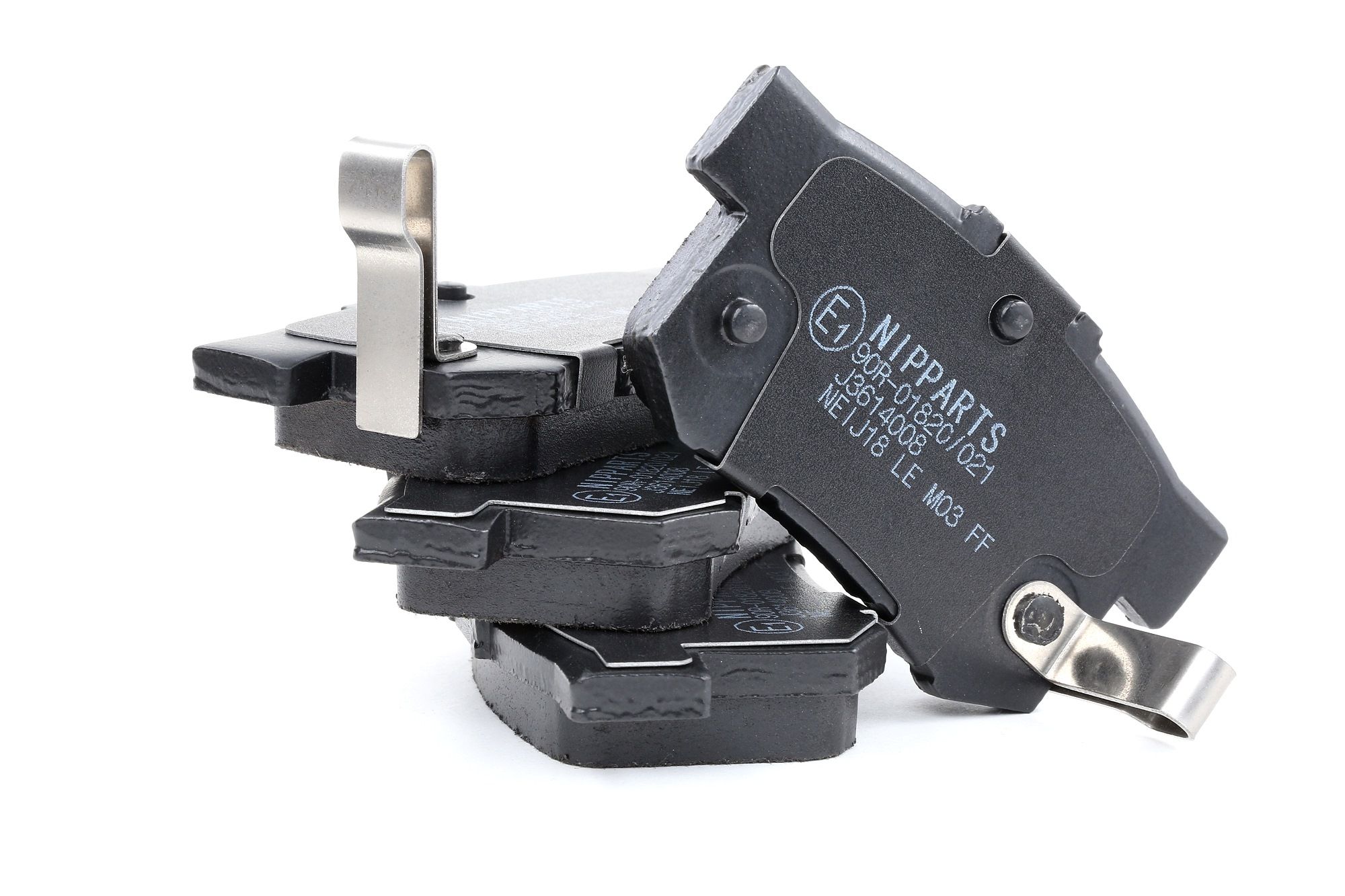 NIPPARTS Plaquettes De Frein J3614008 Jeu De Plaquettes De Frein,Jeu de plaquettes de frein, frein à