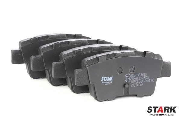 Juego de pastillas de freno SKBP-0010430 GRANDE PUNTO (199) 1.2 ac 2011