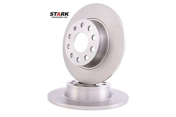 Bremsscheibe Bremsscheibendicke: 9,7mm, Lochanzahl: 9, Ø: 272,0mm mit OEM-Nummer 6R0615601