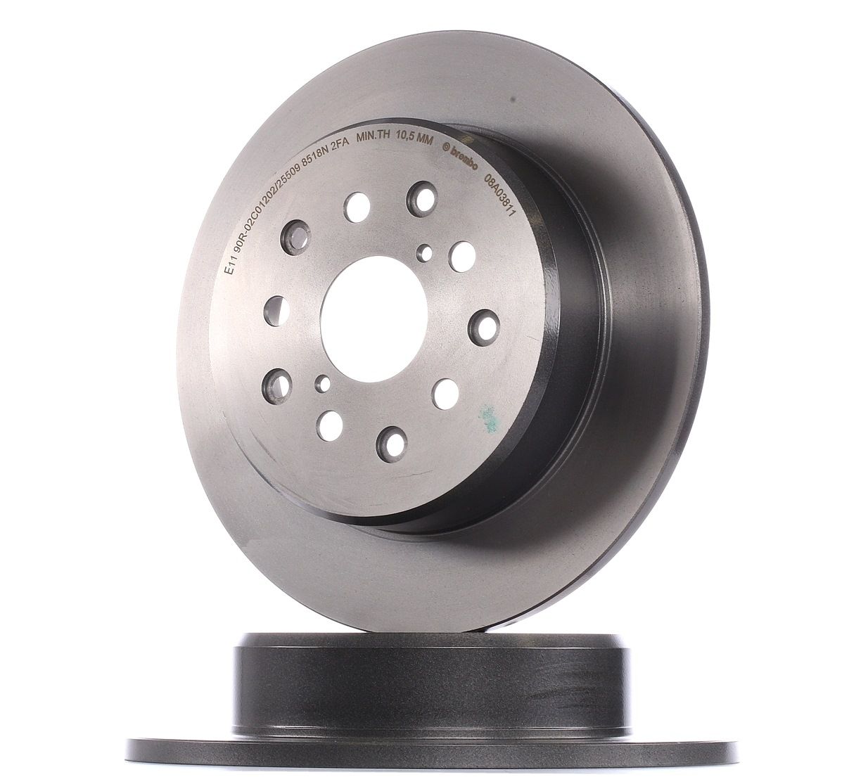 BREMBO Disques De Frein 08.A038.11 Frein à Disque,Disque de frein LEXUS,IS I JCE1_, GXE1_,IS SportCr