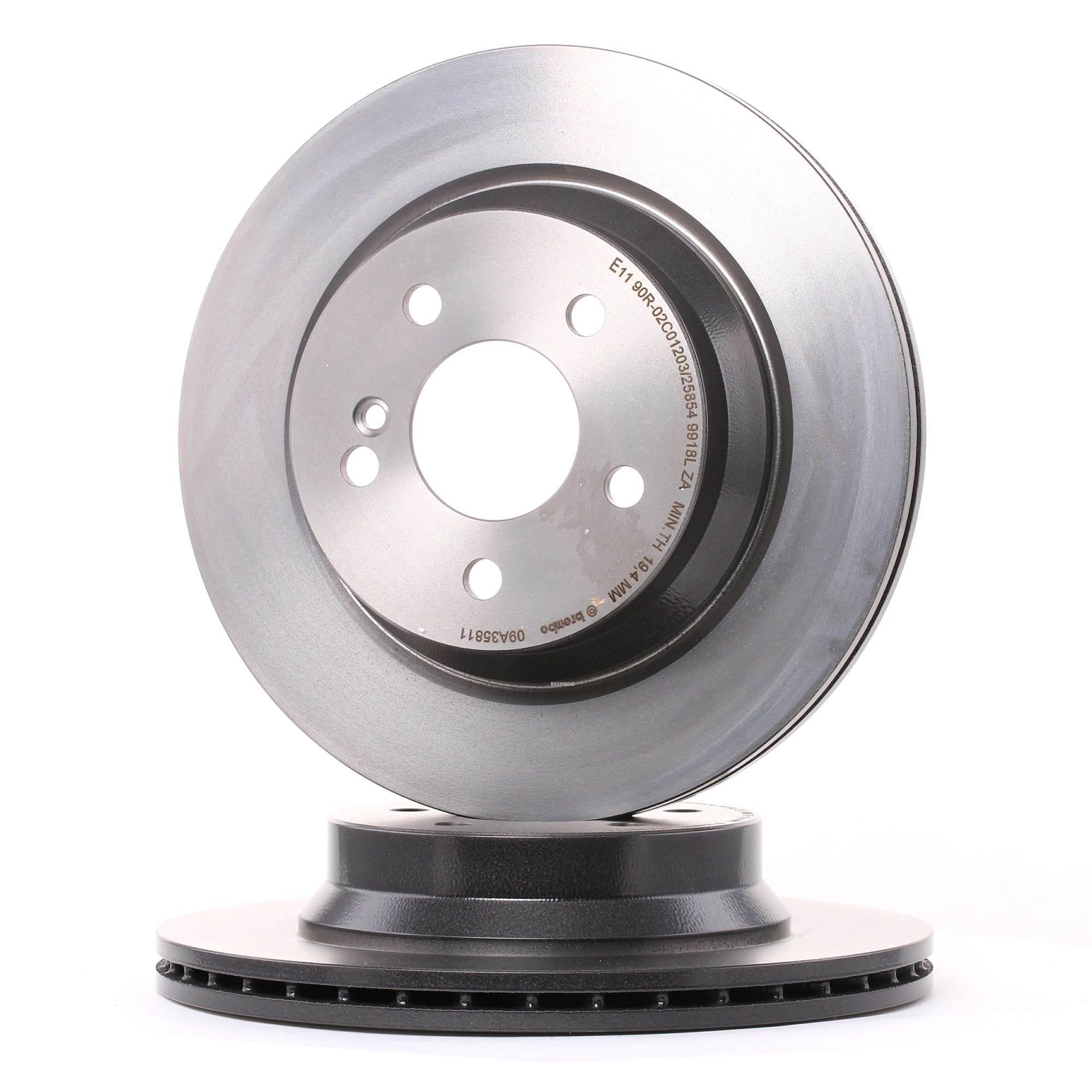 BREMBO Disques De Frein 09.A358.11 Frein à Disque,Disque de frein MERCEDES-BENZ,CLASE E W211,CLASE E