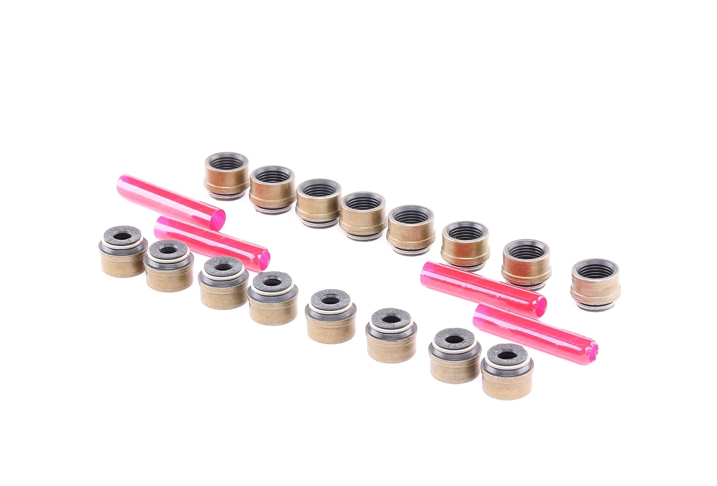 ELRING Jeu de joints d'étanchéité, tige de soupape 235.610 VW,AUDI,SKODA,GOLF IV 1J1,GOLF V 1K1,POLO