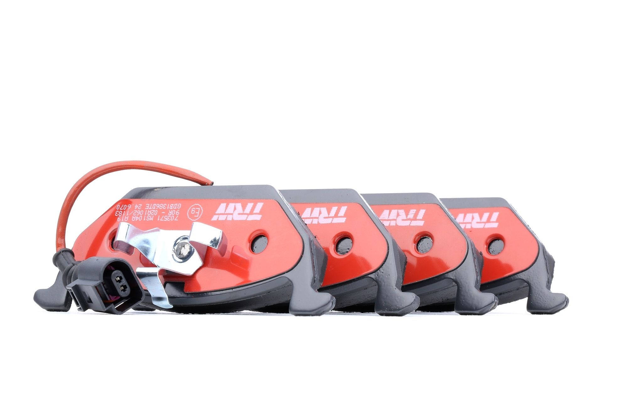 TRW Plaquettes De Frein GDB1386DTE Jeu De Plaquettes De Frein,Jeu de plaquettes de frein, frein à di