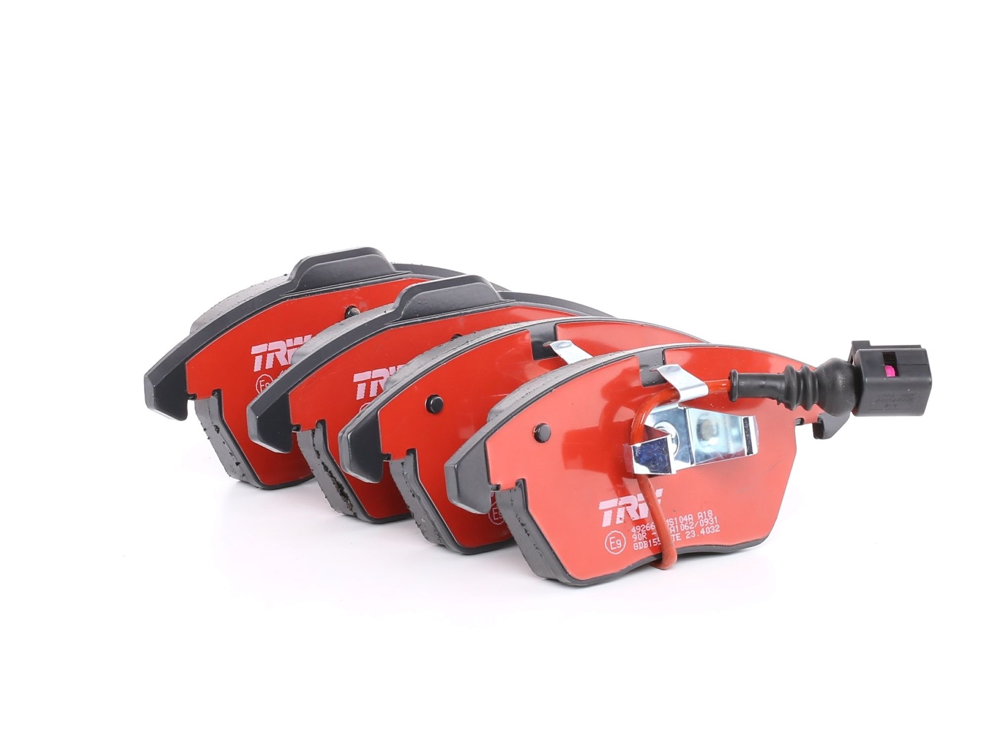 TRW Plaquettes De Frein GDB1550DTE Jeu De Plaquettes De Frein,Jeu de plaquettes de frein, frein à di