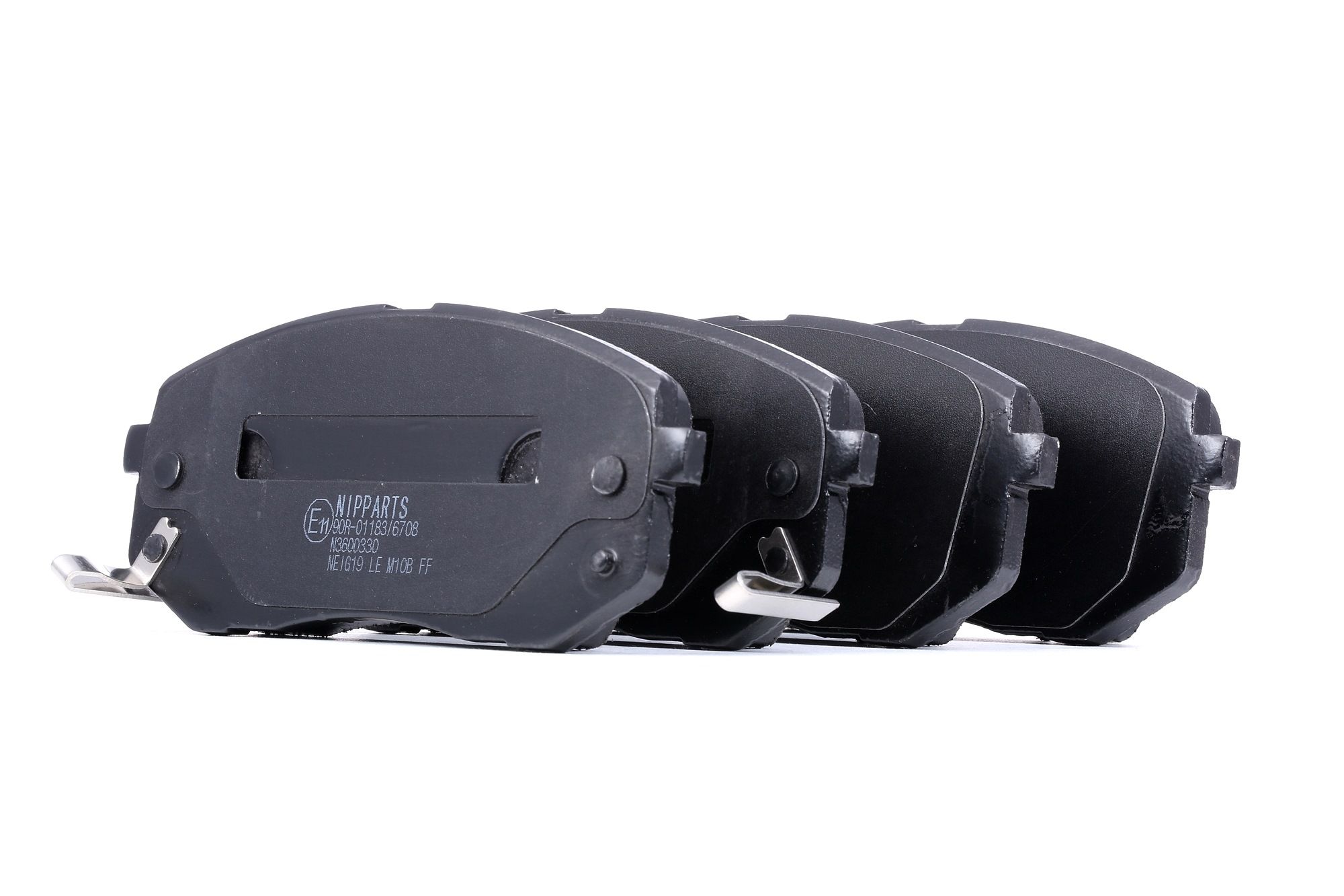 NIPPARTS Plaquettes De Frein N3600330 Jeu De Plaquettes De Frein,Jeu de plaquettes de frein, frein à