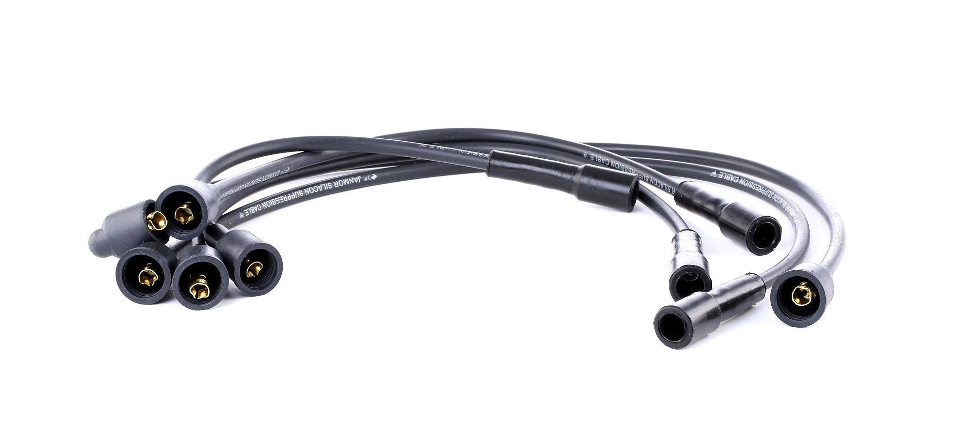 JANMOR Jeu De Fils d'Allumage ABU12 Jeu De Câbles d'Allumage VW,SEAT,POLO 6N1,GOLF II 19E, 1G1,GOLF 