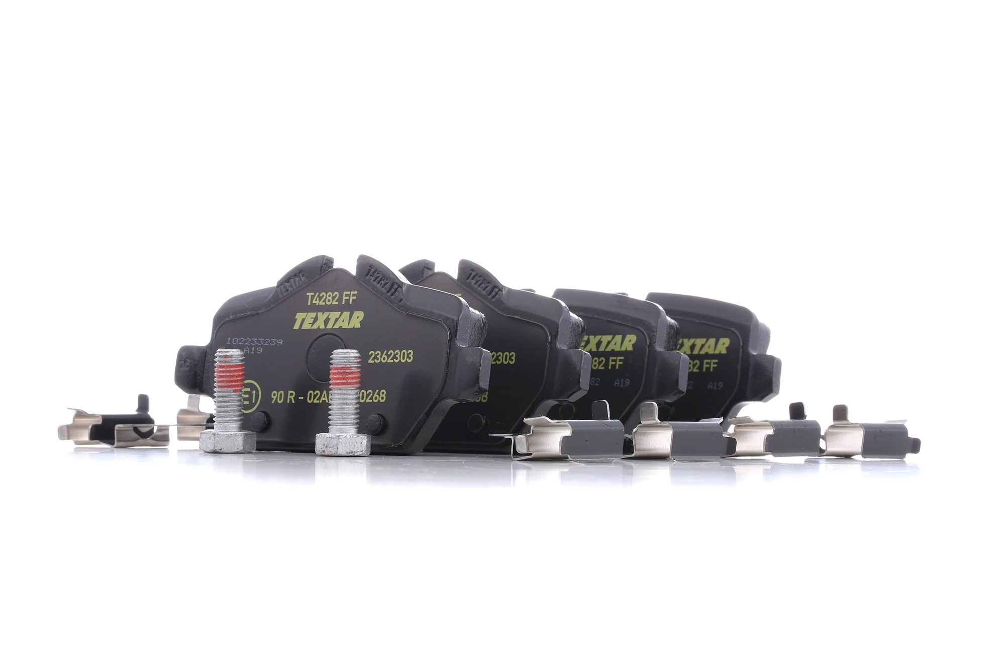 TEXTAR Bremsbeläge Q+ 2362303 Bremsklötze,Scheibenbremsbelag BMW,3 E90,1 E87,1 E81,3 Coupe E92,1 Coupe E82