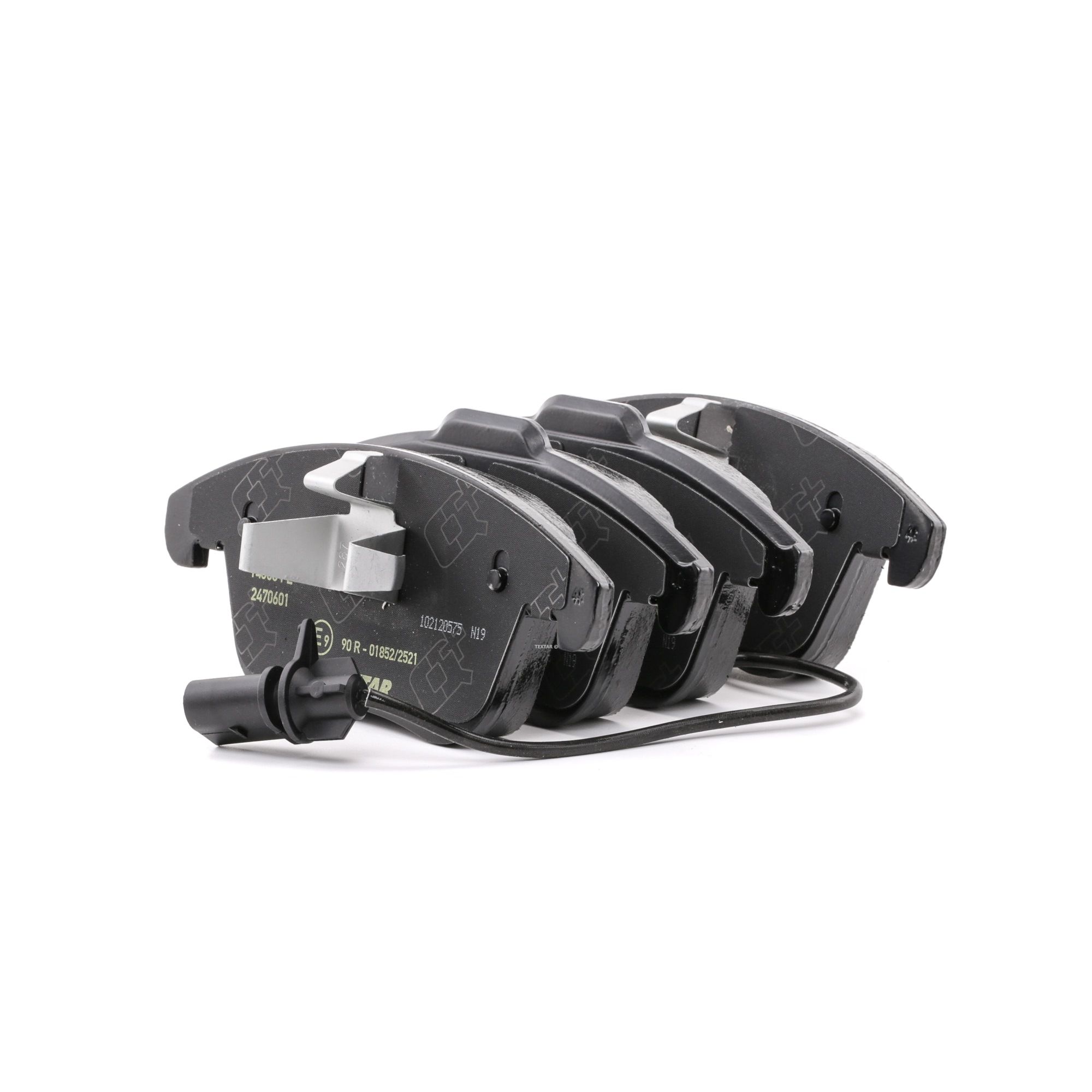 TEXTAR Plaquettes De Frein Q+ 2470601 Jeu De Plaquettes De Frein,Jeu de plaquettes de frein, frein à