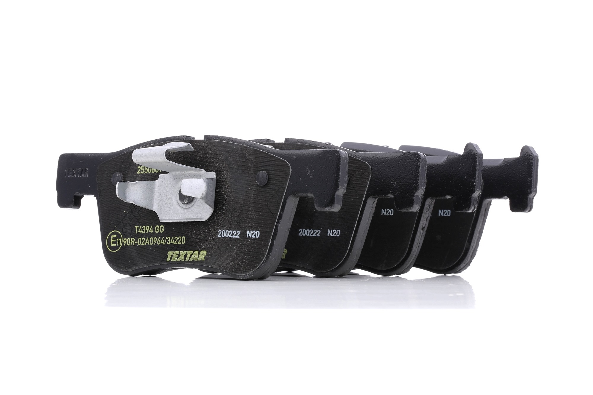 TEXTAR Plaquettes De Frein Q+ 2550601 Jeu De Plaquettes De Frein,Jeu de plaquettes de frein, frein à