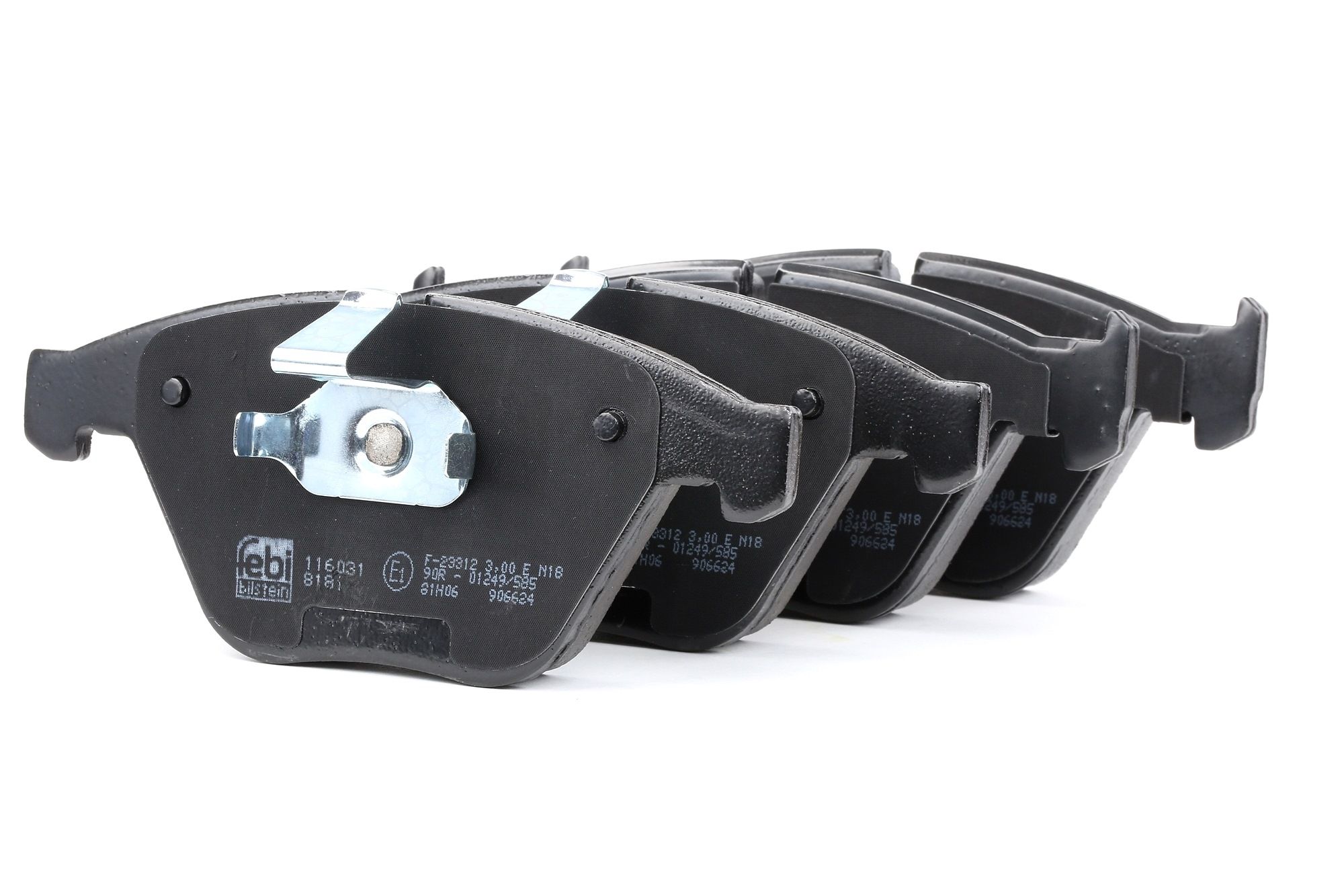 FEBI BILSTEIN Plaquettes De Frein 116031 Jeu De Plaquettes De Frein,Jeu de plaquettes de frein, frei