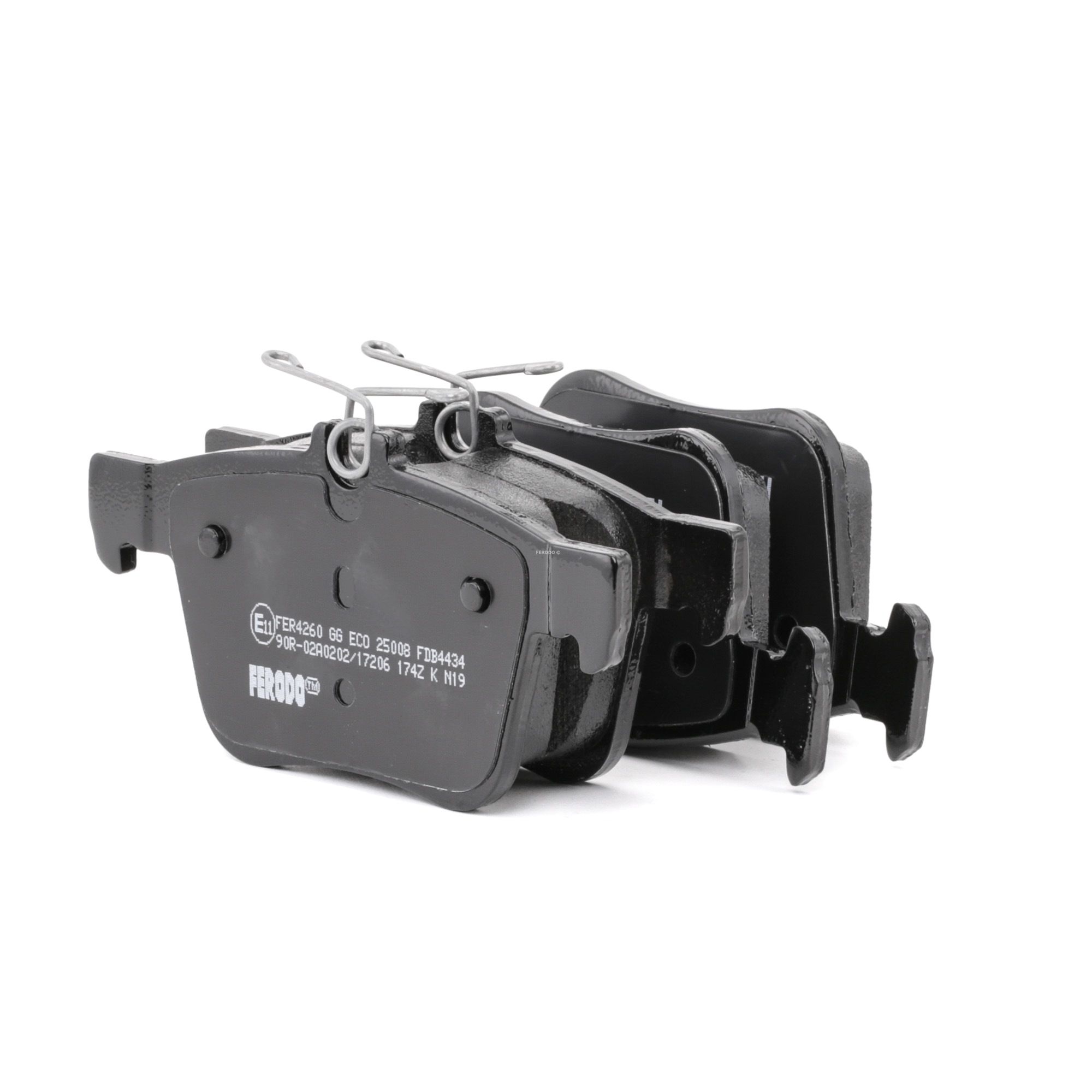 FERODO Plaquettes De Frein FDB4434 Jeu De Plaquettes De Frein,Jeu de plaquettes de frein, frein à di