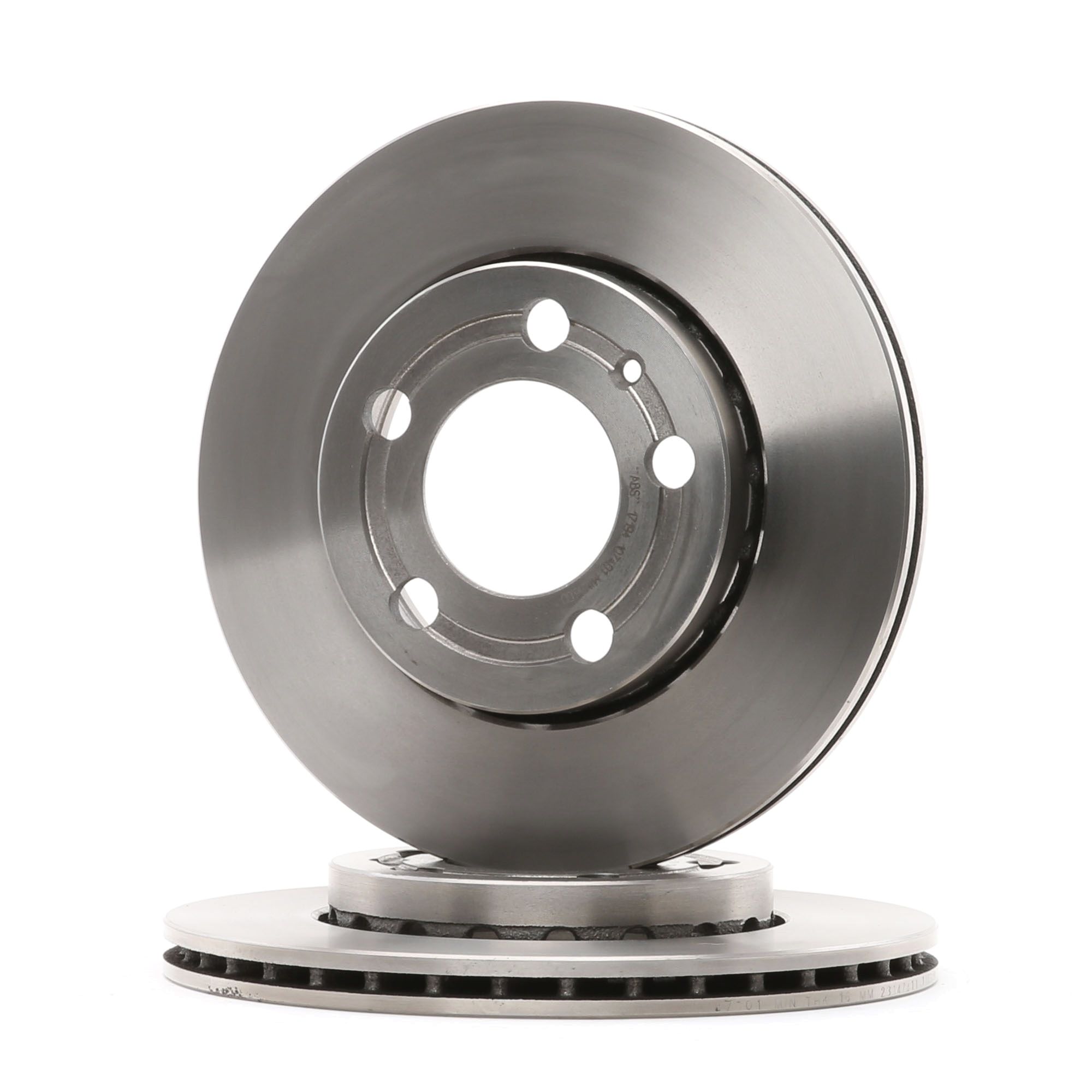 A.B.S. Bremsscheiben 17194 Scheibenbremsen,Bremsscheibe VW,SKODA,POLO 9N_,FOX 5Z1, 5Z3,POLO CLASSIC 6KV2,POLO Stufenheck 9A4,POLO Stufenheck 9N4