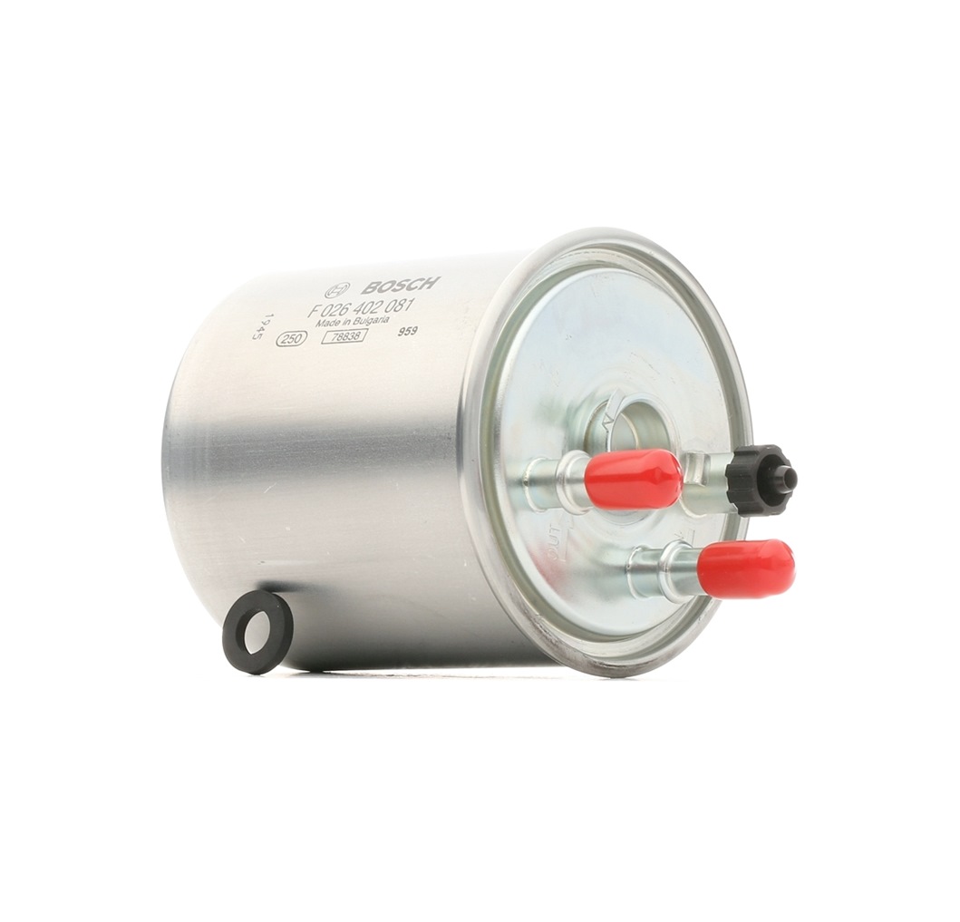 BOSCH Filtre à Carburant F 026 402 081 Filtre Fuel RENAULT,TWINGO II CN0_,LAGUNA III BT0/1,KANGOO Ex