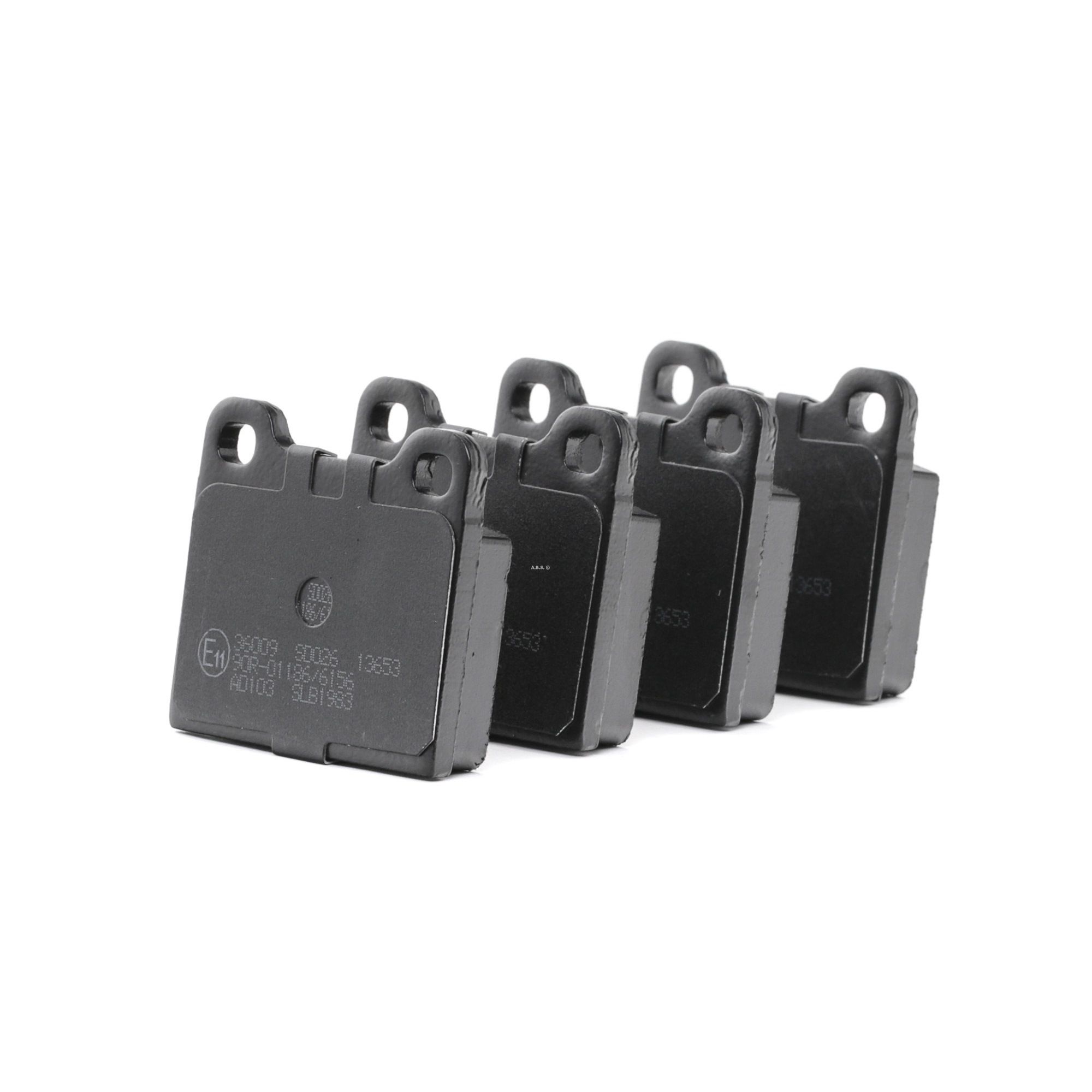 A.B.S. Plaquettes De Frein 36009 Jeu De Plaquettes De Frein,Jeu de plaquettes de frein, frein à disq