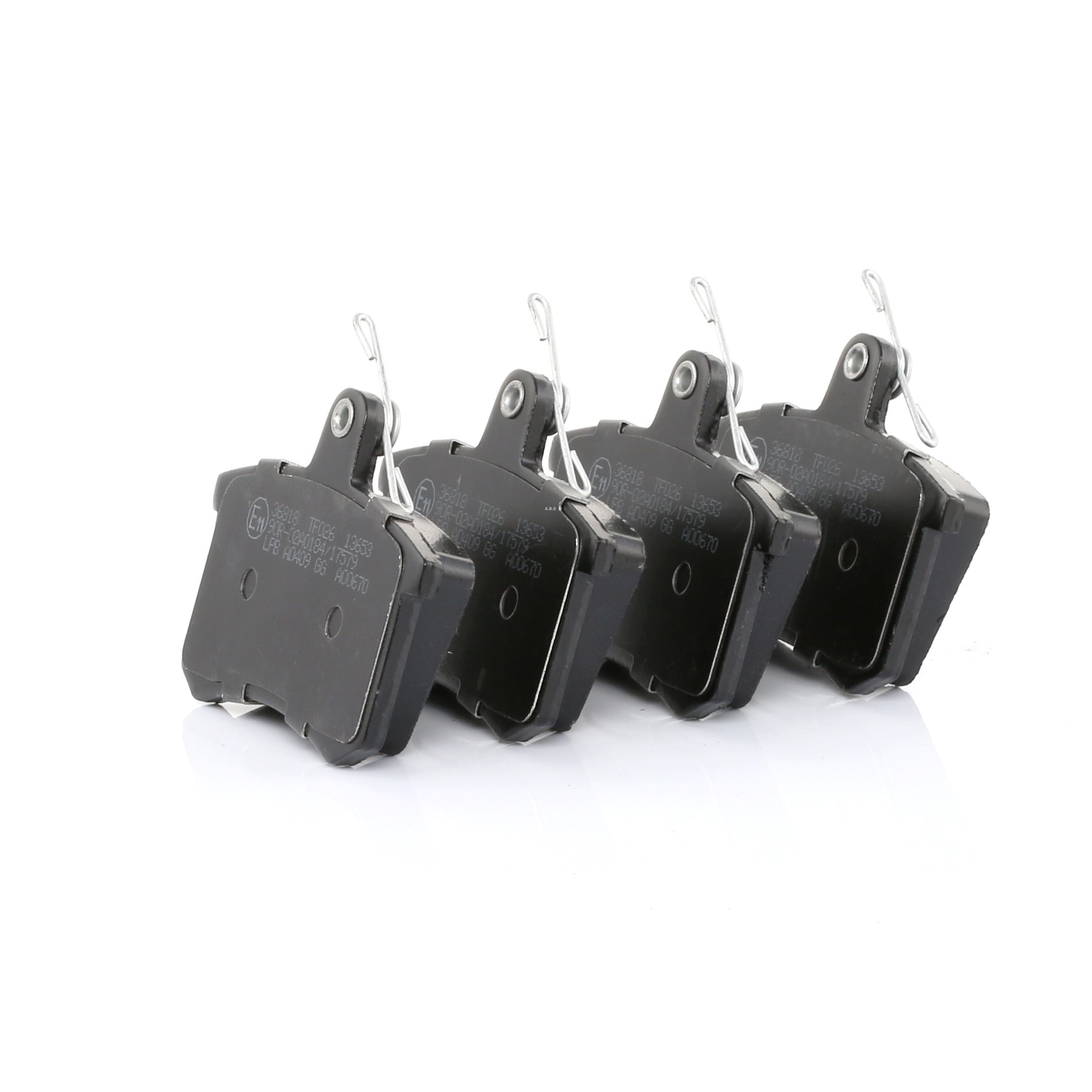 A.B.S. Bremsbeläge 36818 Bremsklötze,Scheibenbremsbelag VW,AUDI,FIAT,PASSAT Variant 32B,PASSAT 32B,A4 8D2, B5,A6 Avant 4B5, C5,A4 Avant 8D5, B5