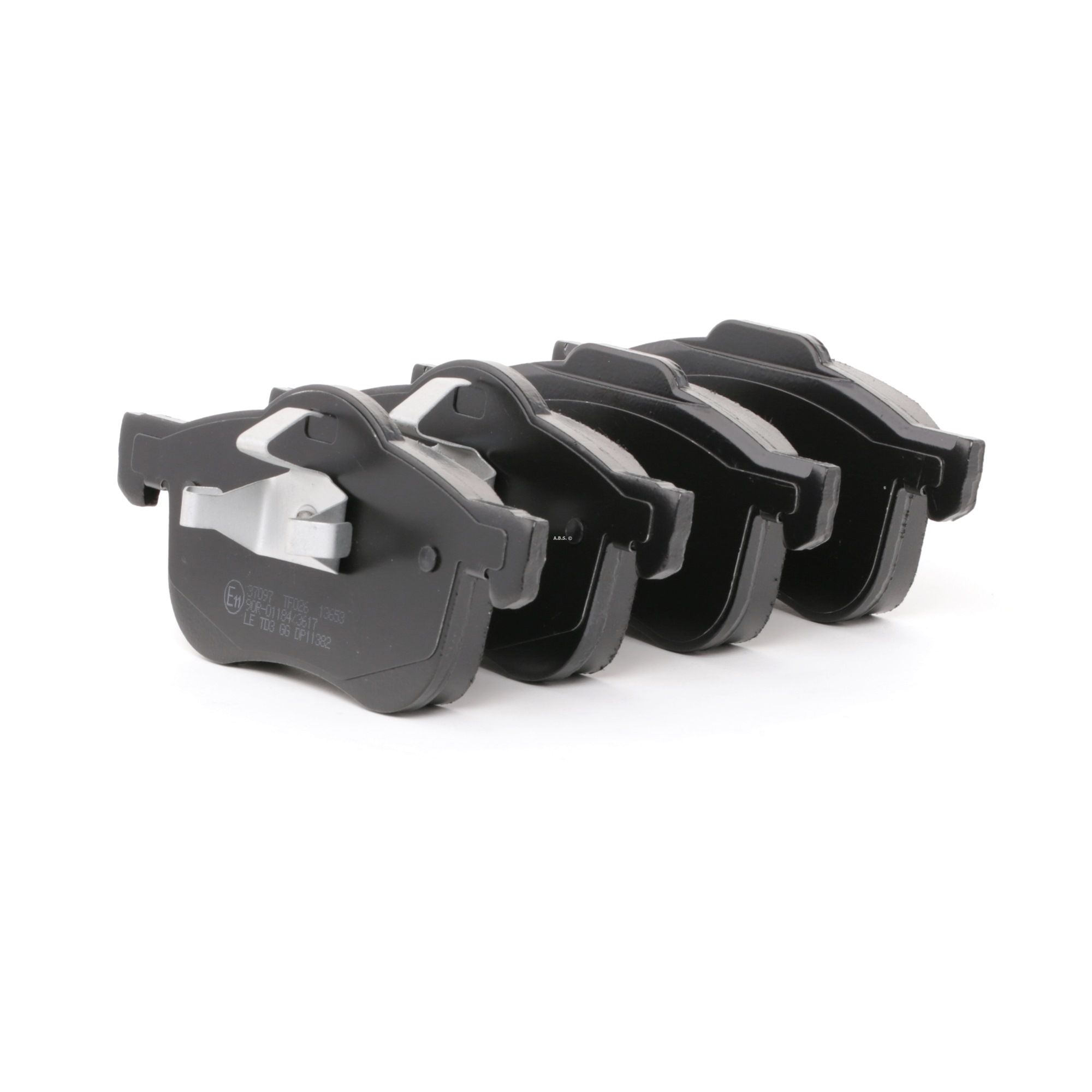 A.B.S. Plaquettes De Frein 37097 Jeu De Plaquettes De Frein,Jeu de plaquettes de frein, frein à disq
