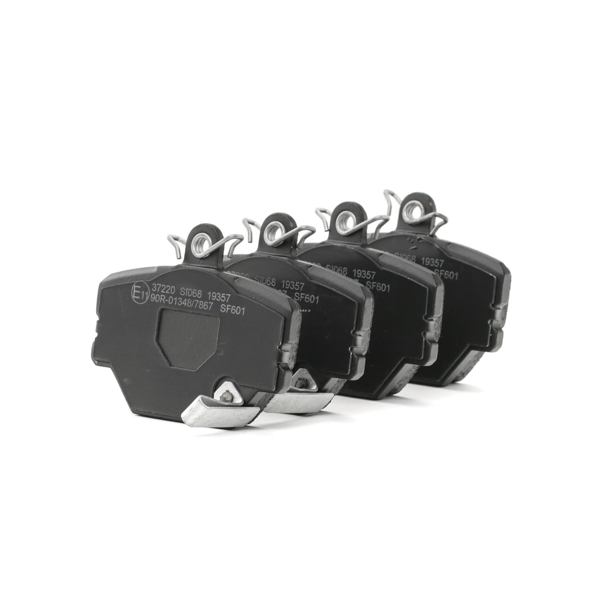 A.B.S. Bremsbeläge 37220 Bremsklötze,Scheibenbremsbelag SMART,FORTWO Coupe 451,CITY-COUPE 450,FORTWO Cabrio 451,CABRIO 450,FORTWO Coupe 450