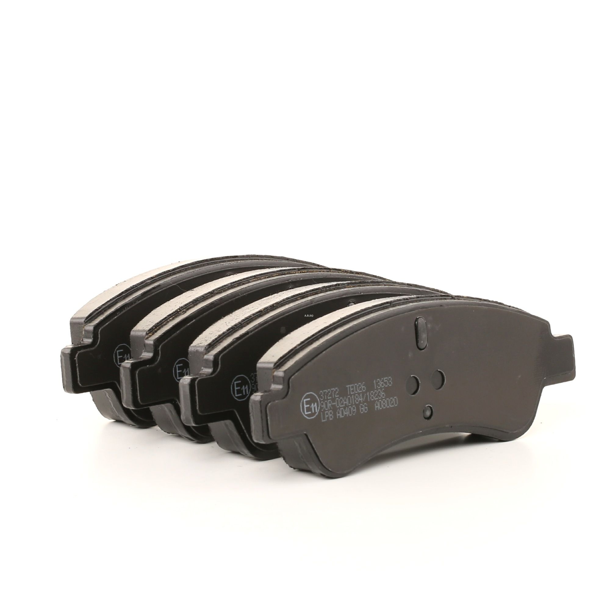 A.B.S. Plaquettes De Frein 37272 Jeu De Plaquettes De Frein,Jeu de plaquettes de frein, frein à disq