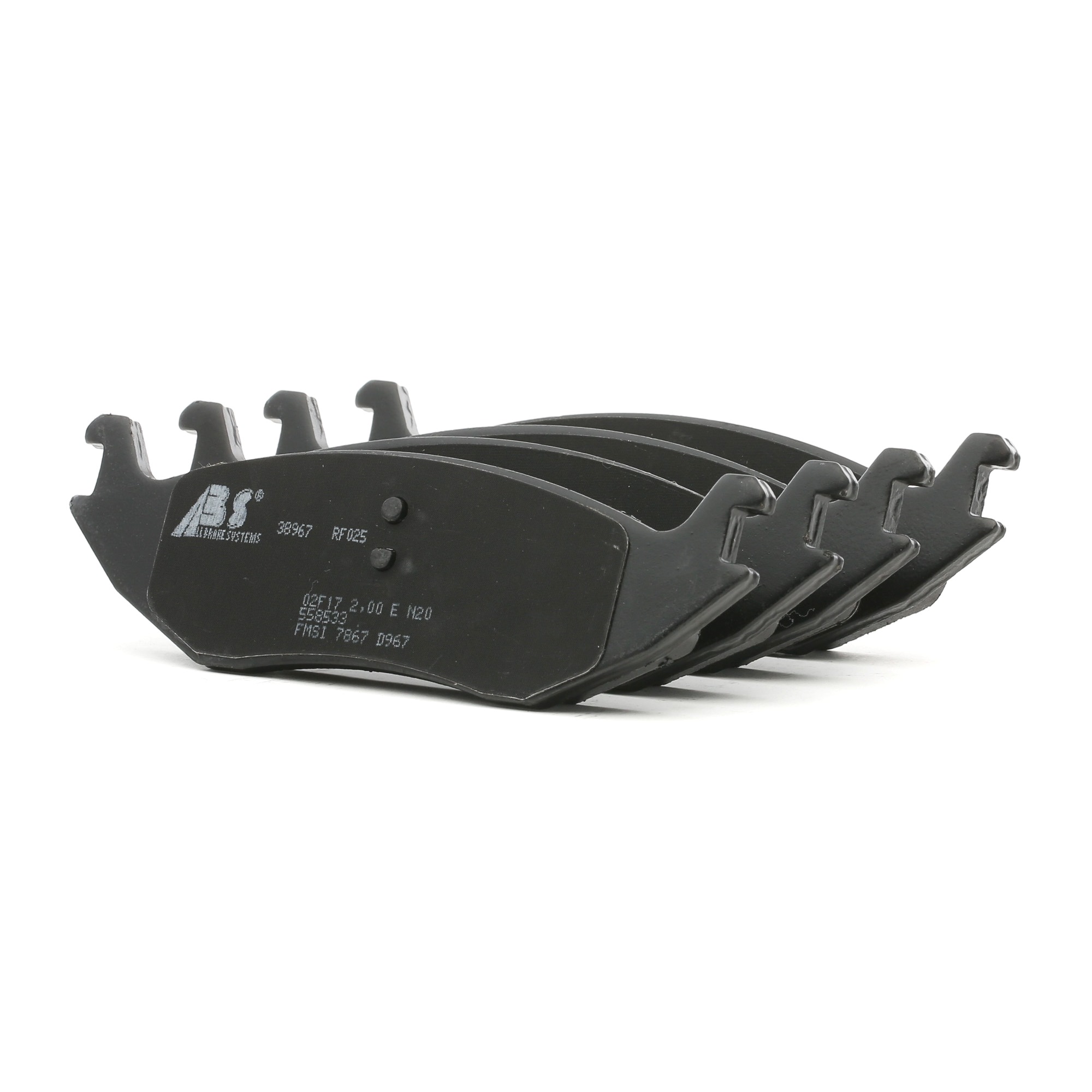 A.B.S. Plaquettes De Frein 38967 Jeu De Plaquettes De Frein,Jeu de plaquettes de frein, frein à disq