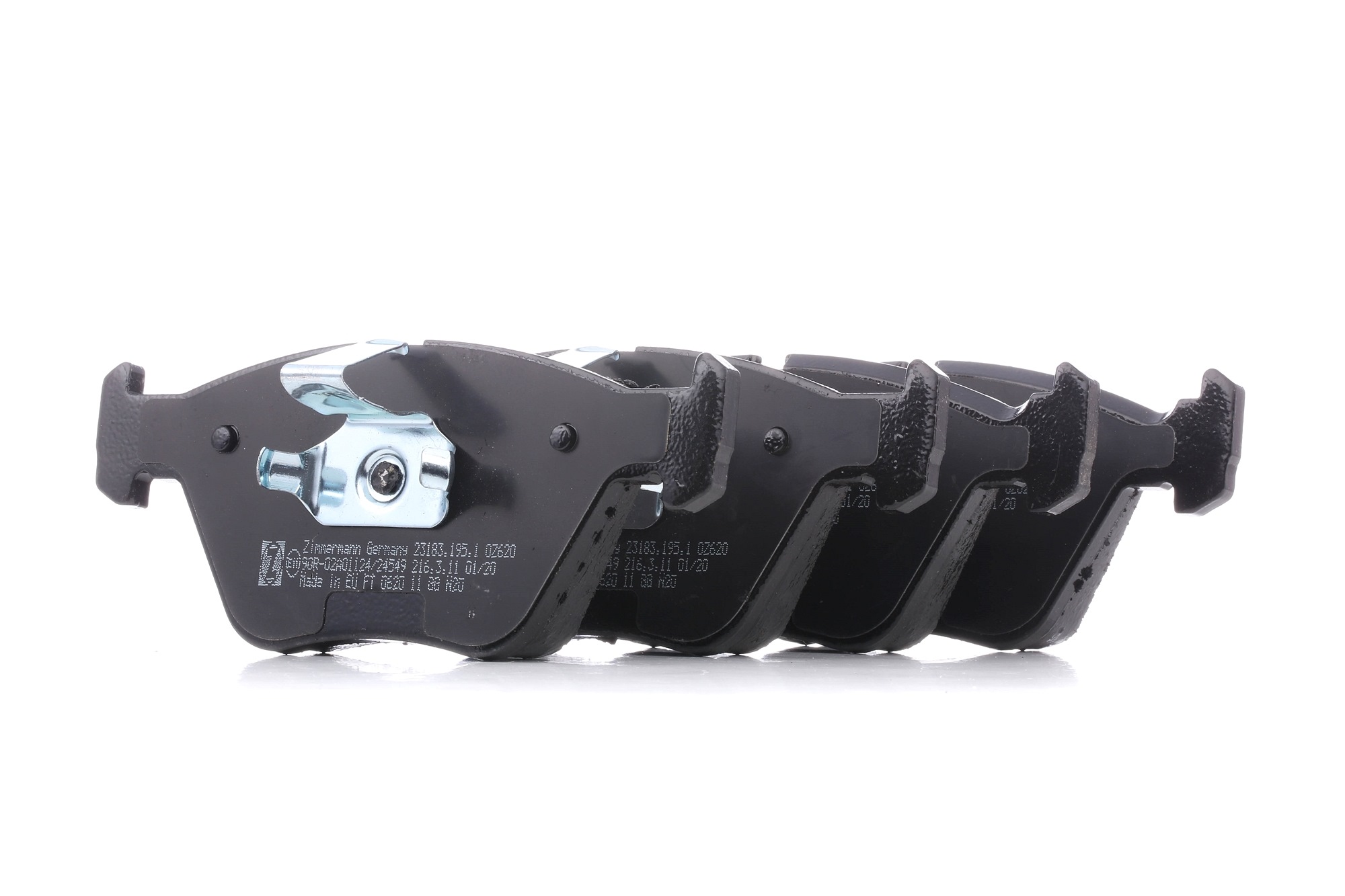 ZIMMERMANN Plaquettes De Frein 23183.195.1 Jeu De Plaquettes De Frein,Jeu de plaquettes de frein, fr