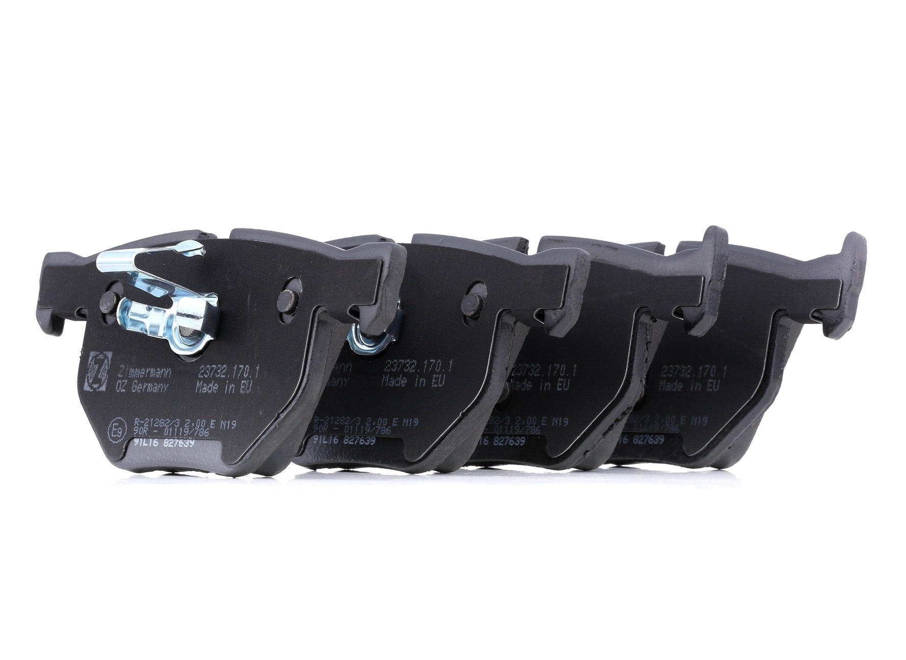 ZIMMERMANN Plaquettes De Frein 23732.170.1 Jeu De Plaquettes De Frein,Jeu de plaquettes de frein, fr