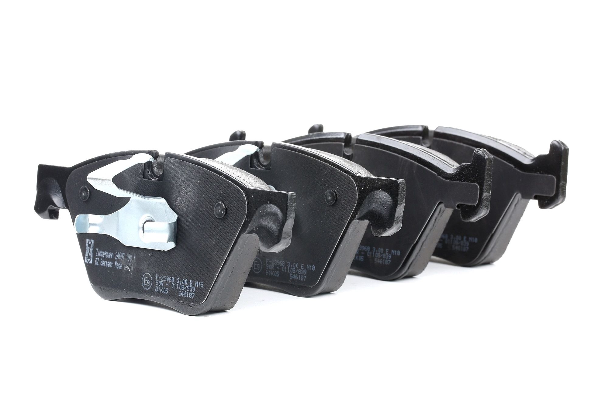 ZIMMERMANN Plaquettes De Frein 24697.190.1 Jeu De Plaquettes De Frein,Jeu de plaquettes de frein, fr