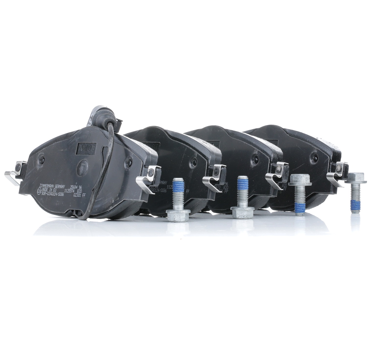 ZIMMERMANN Plaquettes De Frein 25683.200.2 Jeu De Plaquettes De Frein,Jeu de plaquettes de frein, fr