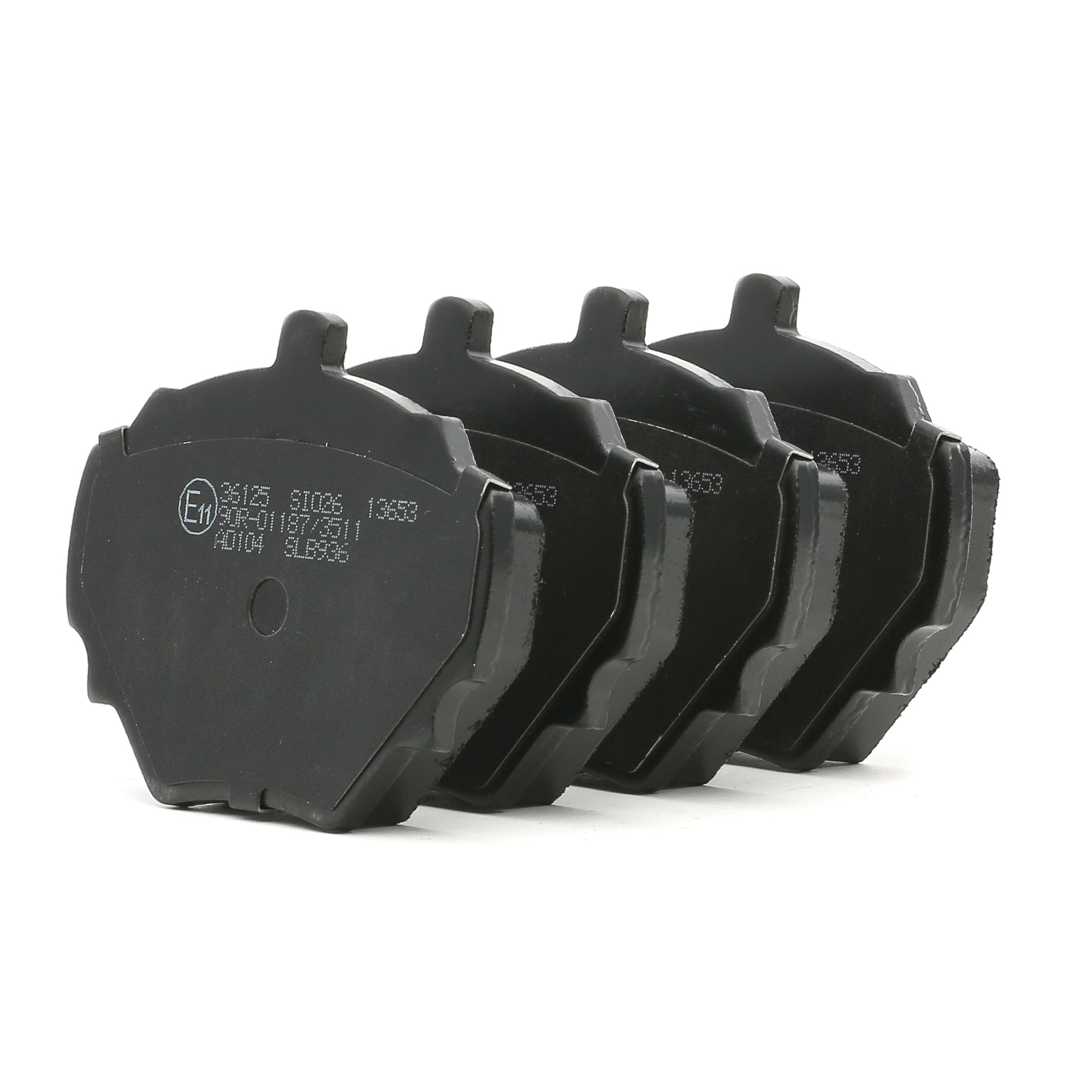 A.B.S. Bremsbeläge 36125 Bremsklötze,Scheibenbremsbelag LAND ROVER,DEFENDER Station Wagon LD,DEFENDER Pick-up LD_,DEFENDER Cabrio LD