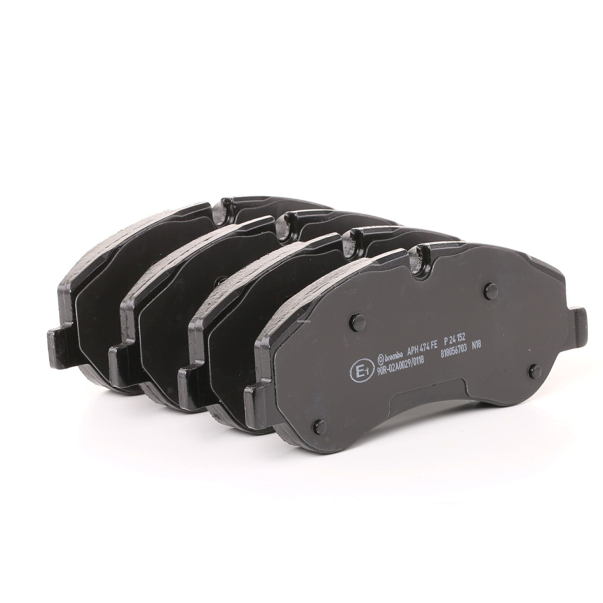 BREMBO Plaquettes De Frein P 24 152 Jeu De Plaquettes De Frein,Jeu de plaquettes de frein, frein à d