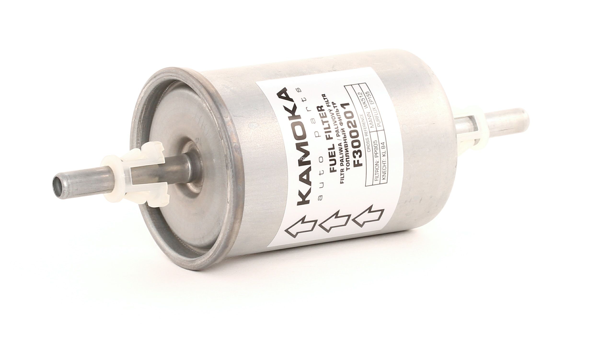 KAMOKA Filtre à Carburant F300201 Filtre Fuel VW,AUDI,OPEL,GOLF V 1K1,POLO 9N_,TOURAN 1T1, 1T2,POLO 